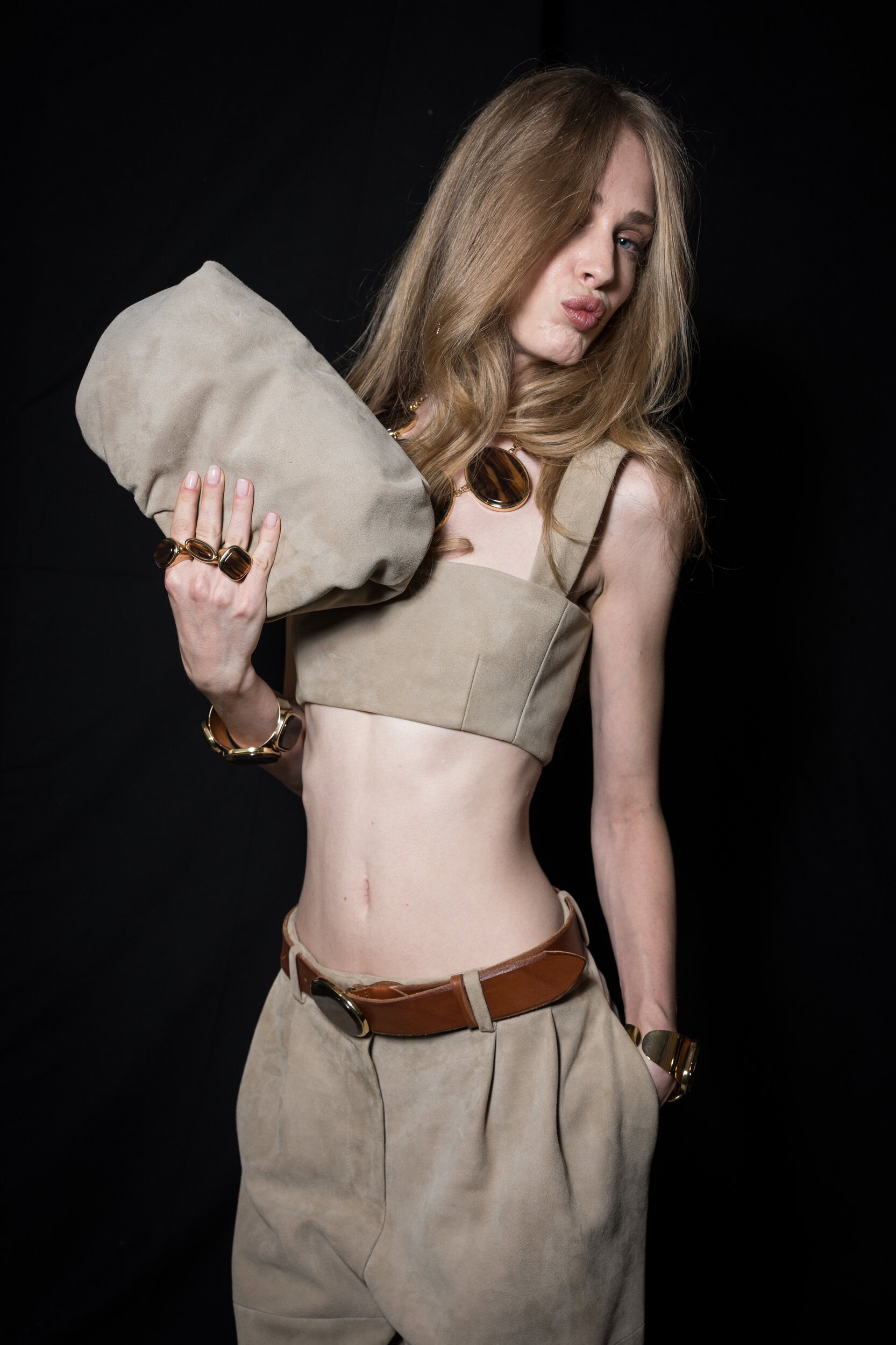 Luisa Spagnoli Spring 2027 Fashion Show Backstage