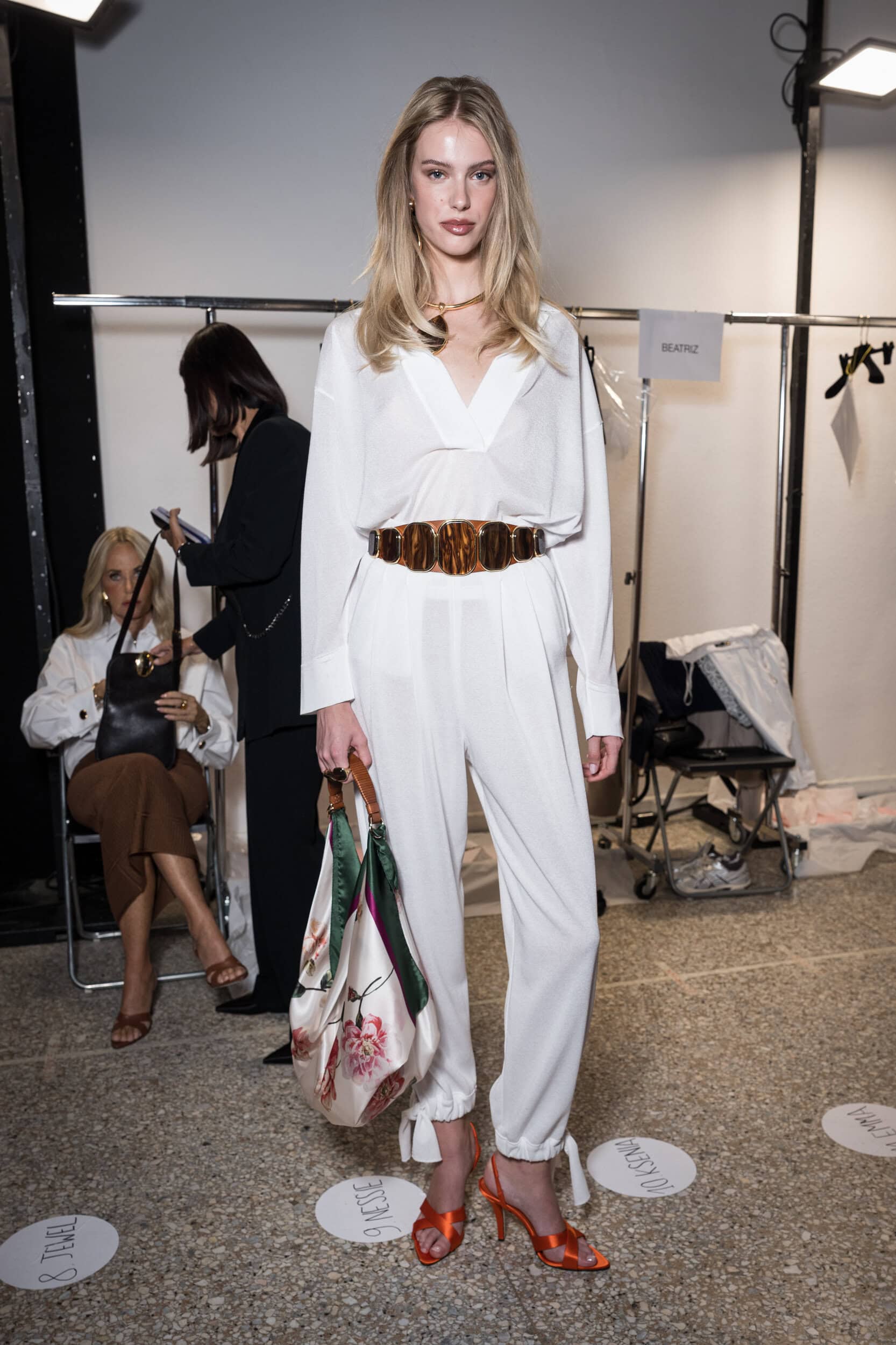 Luisa Spagnoli Spring 2027 Fashion Show Backstage