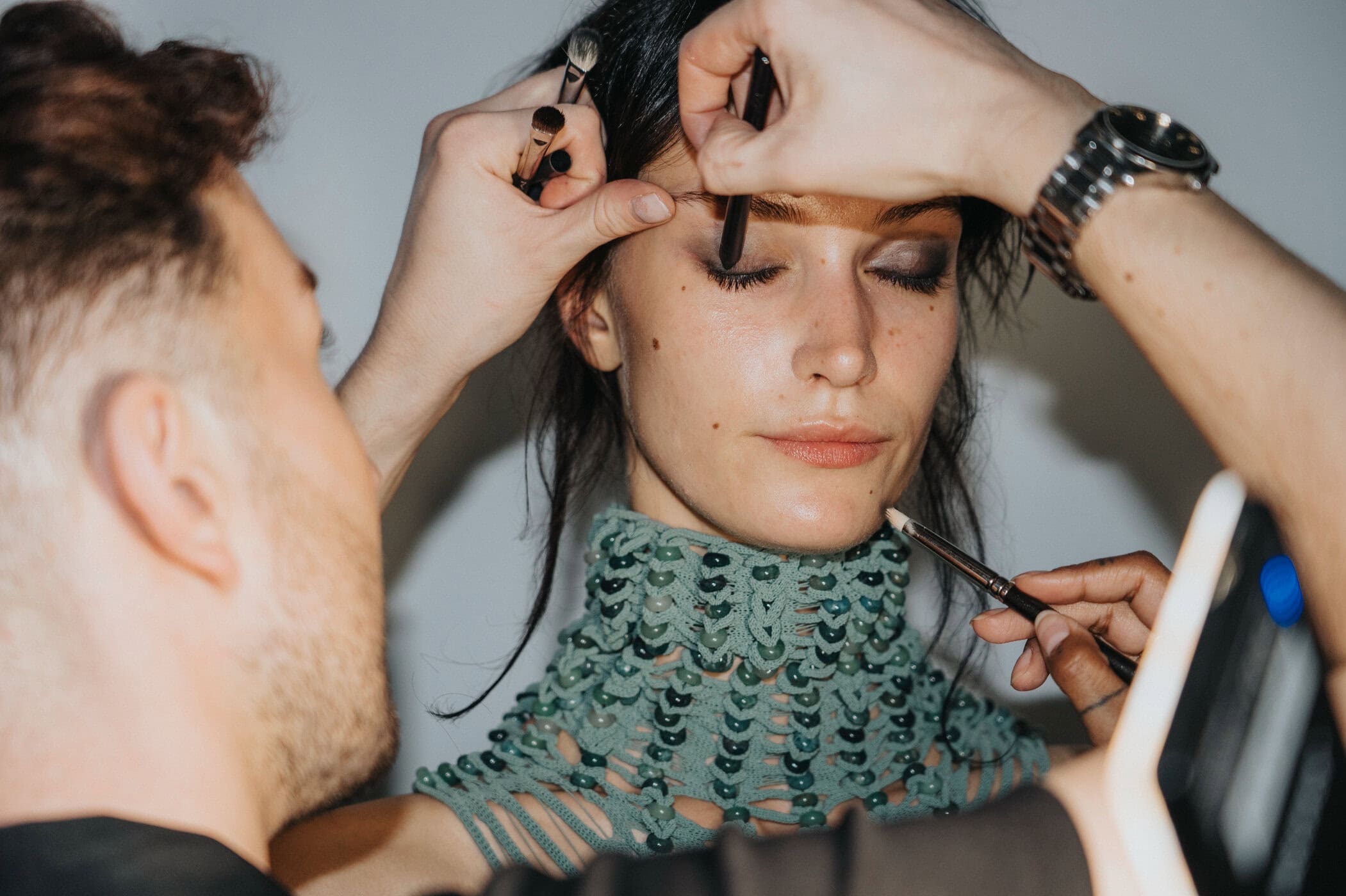 Mark Fast Spring 2027 Fashion Show Backstage