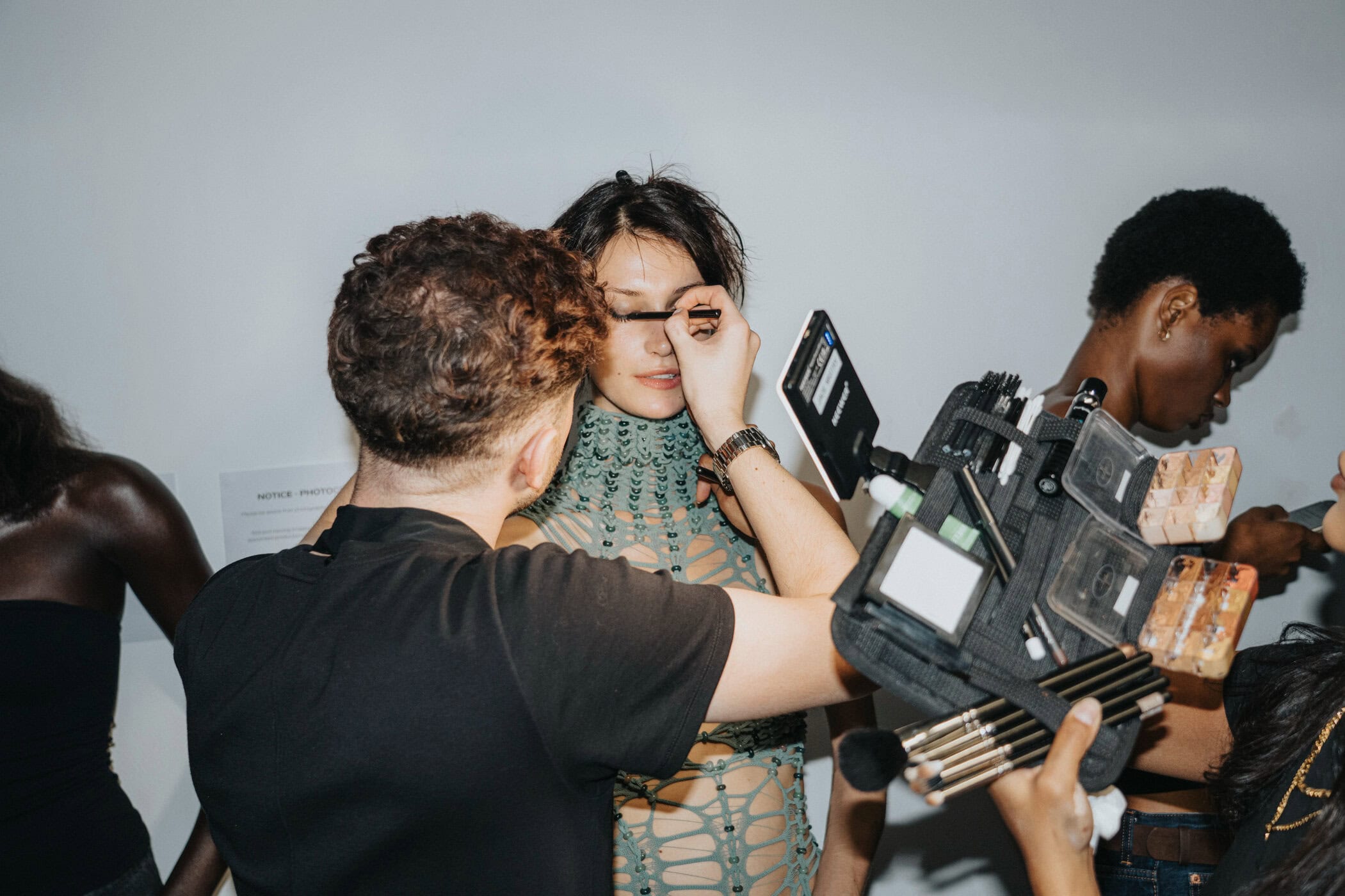 Mark Fast Spring 2027 Fashion Show Backstage