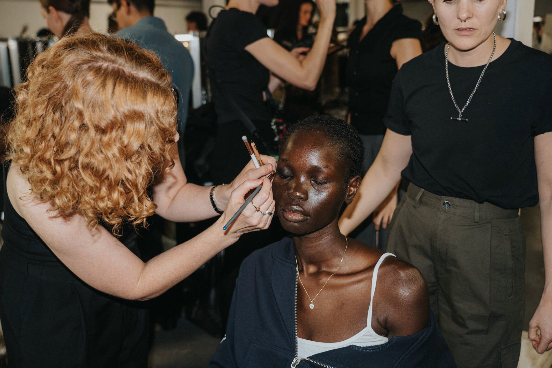 Mark Fast Spring 2027 Fashion Show Backstage