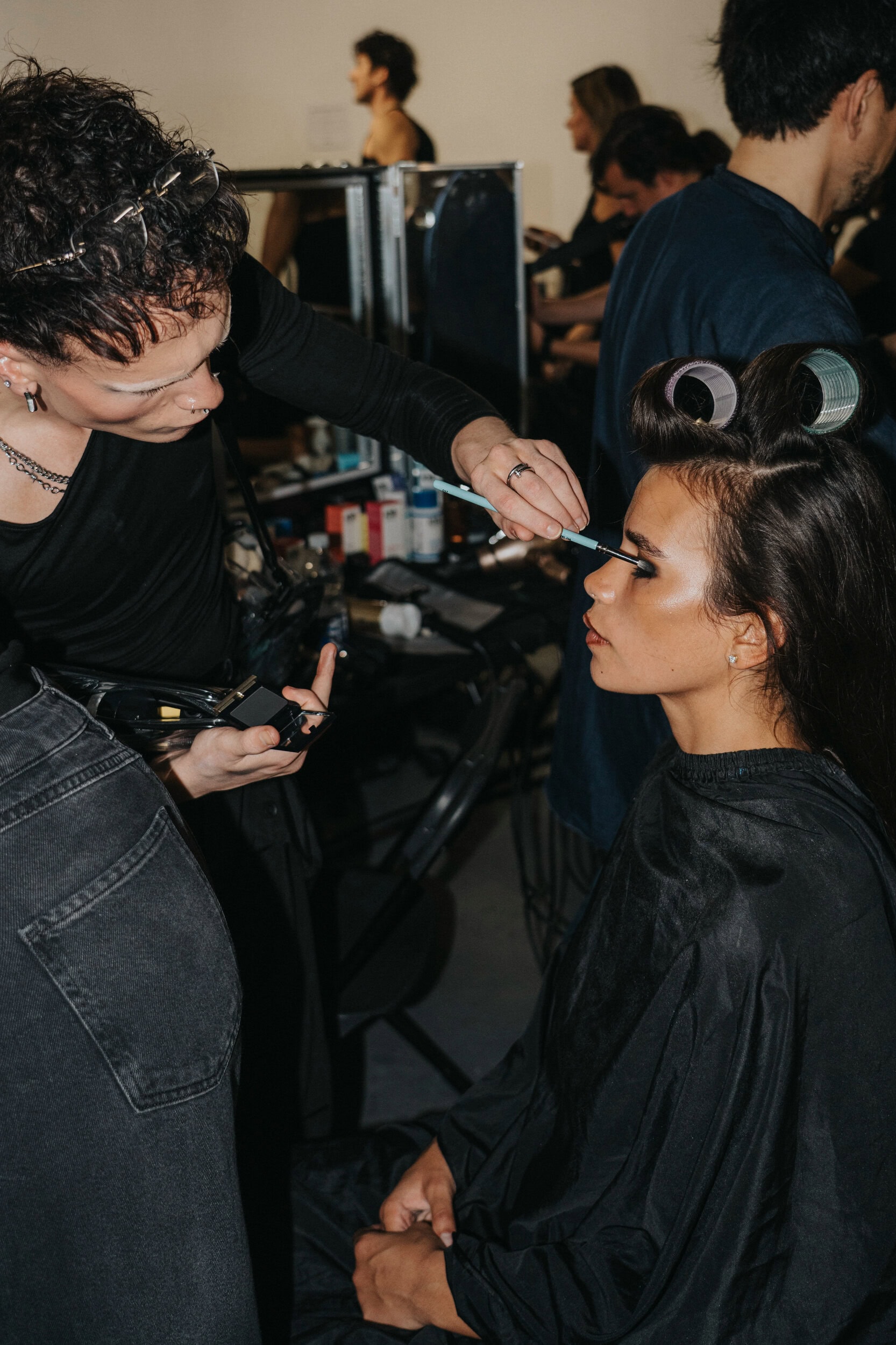 Mark Fast Spring 2027 Fashion Show Backstage