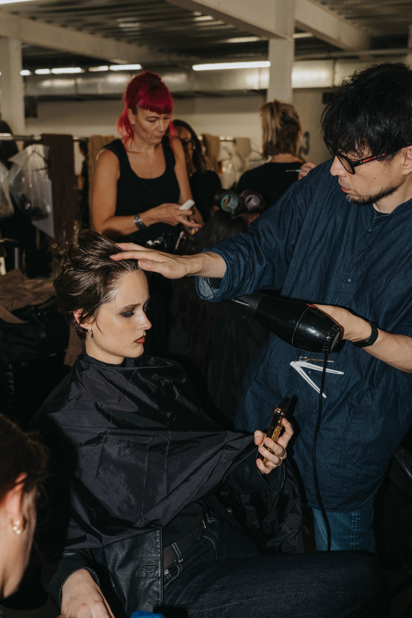 Mark Fast Spring 2027 Fashion Show Backstage