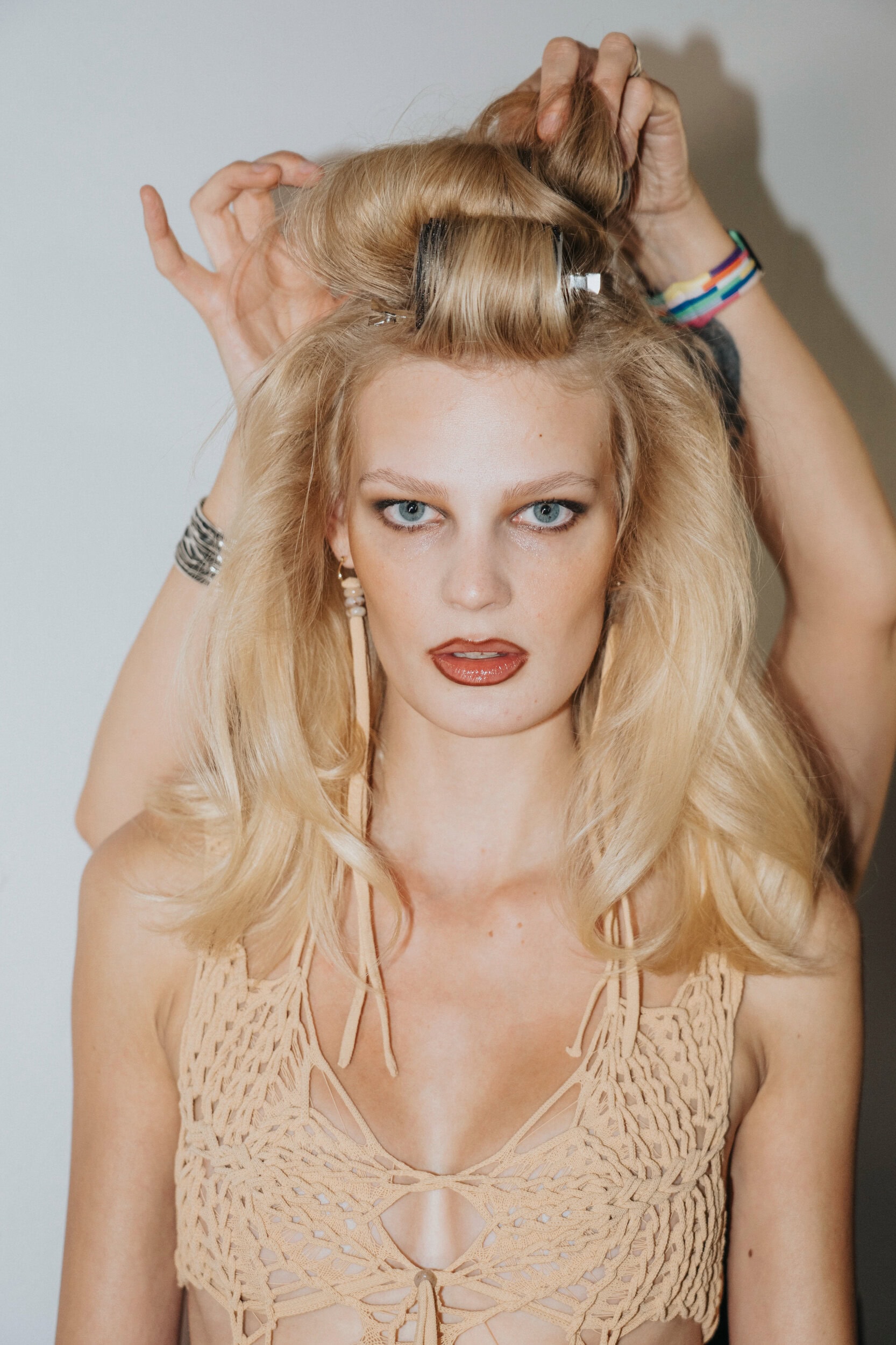 Mark Fast Spring 2027 Fashion Show Backstage