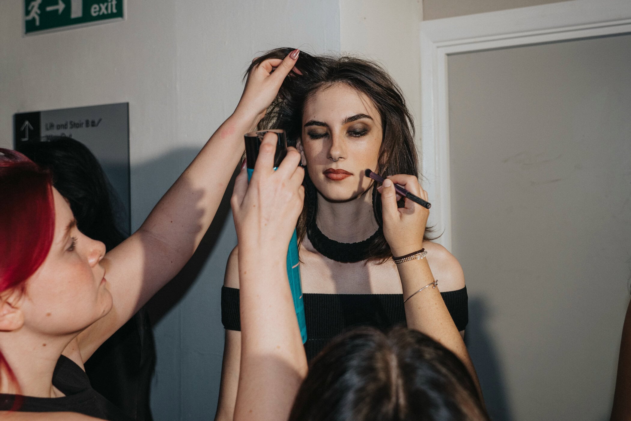 Mark Fast Spring 2027 Fashion Show Backstage