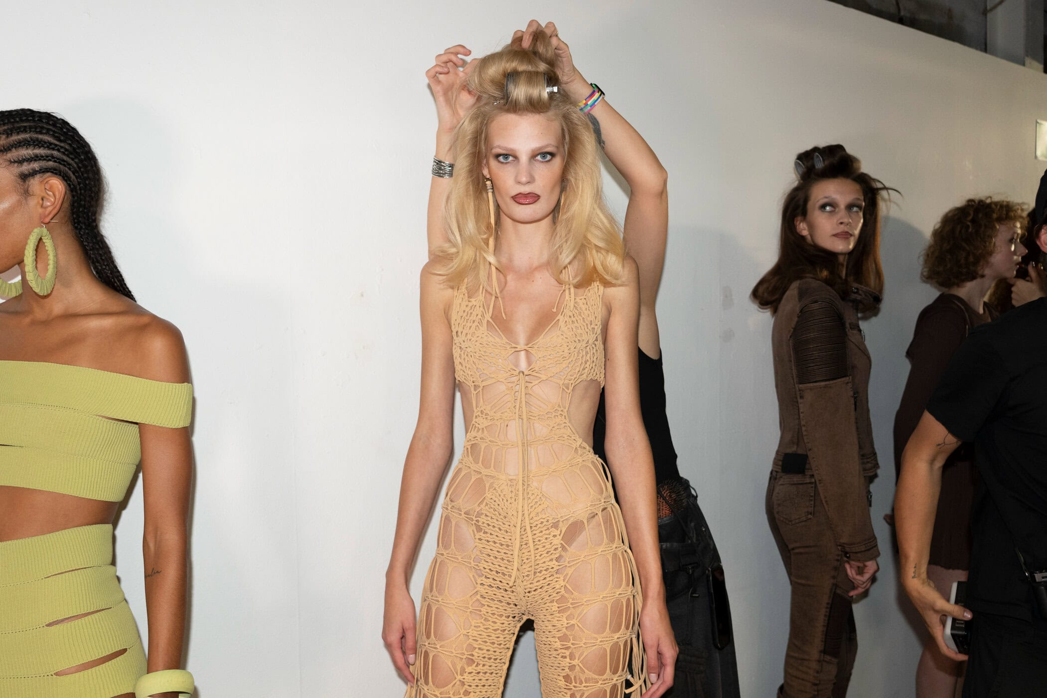 Mark Fast Spring 2027 Fashion Show Backstage