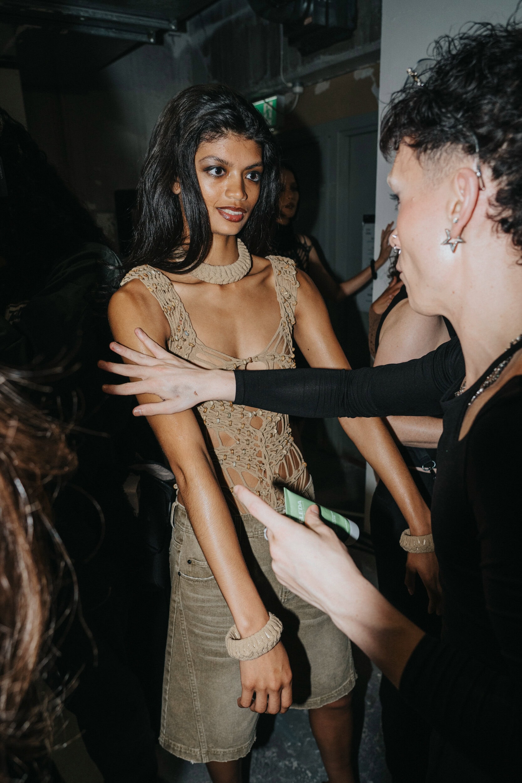 Mark Fast Spring 2027 Fashion Show Backstage