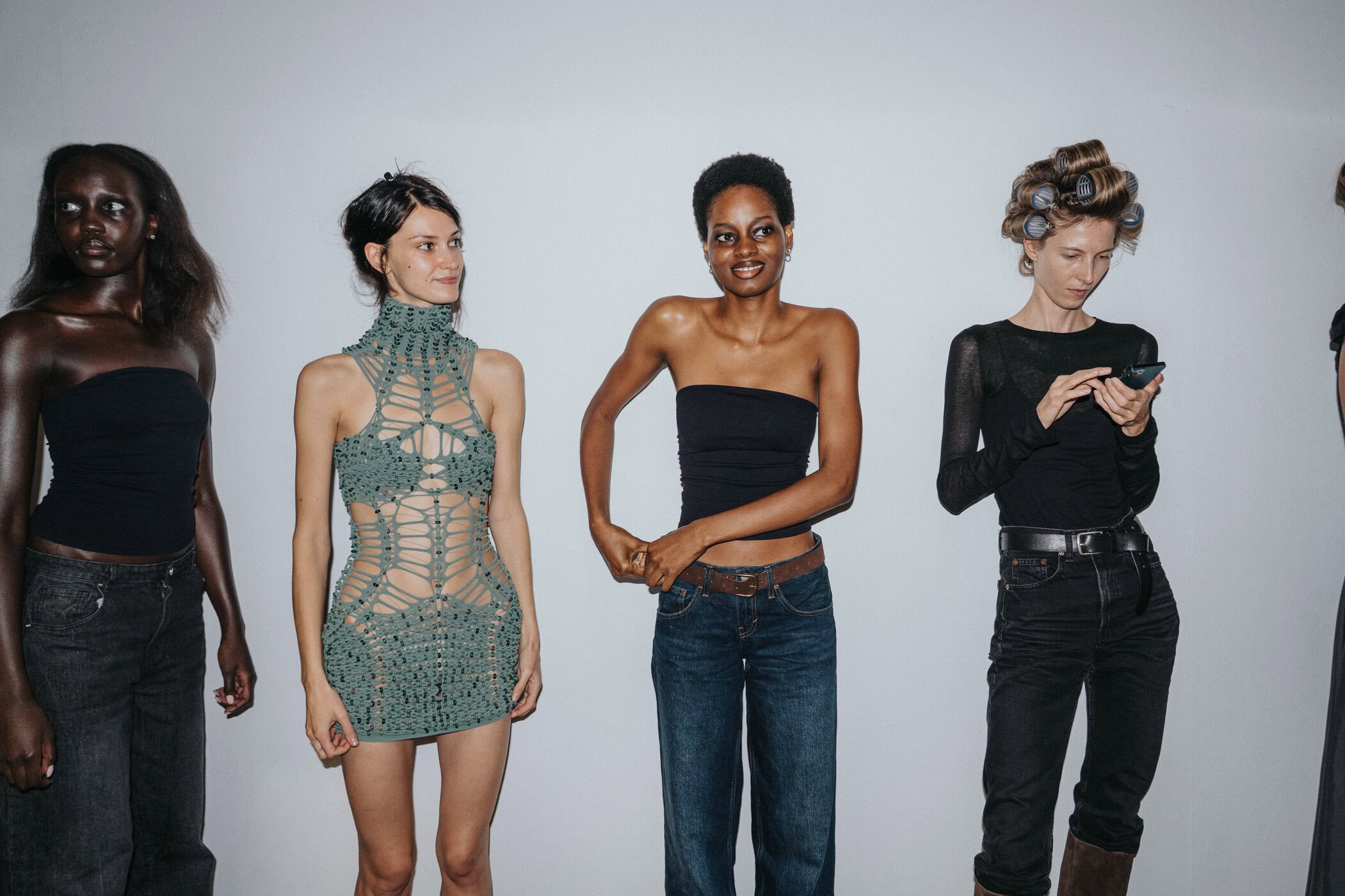 Mark Fast Spring 2027 Fashion Show Backstage