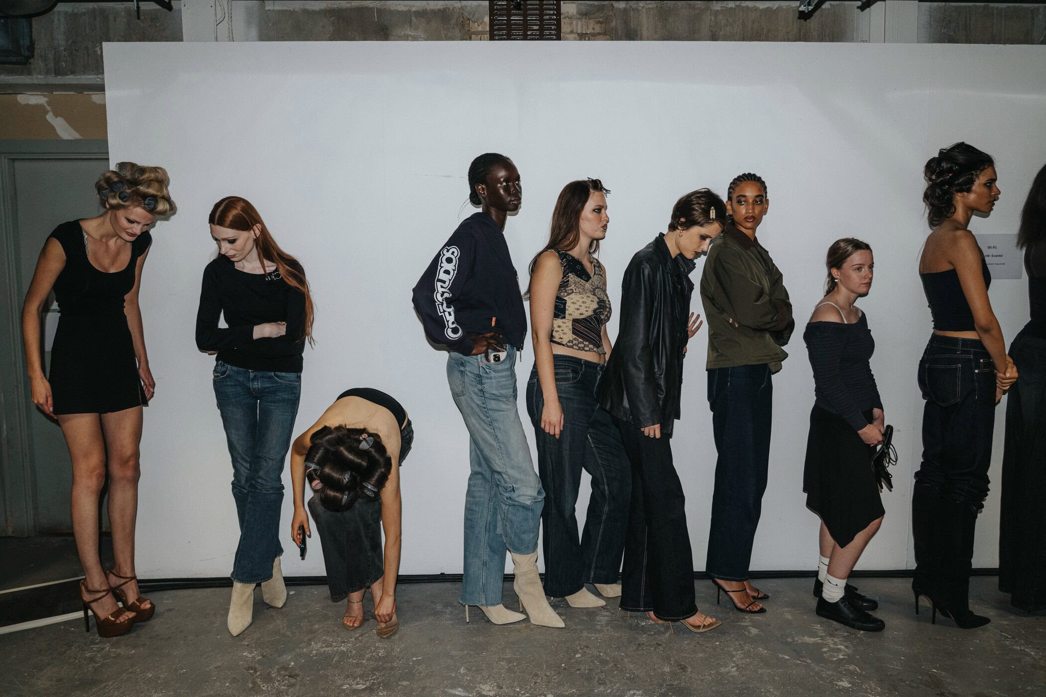 Mark Fast Spring 2027 Fashion Show Backstage