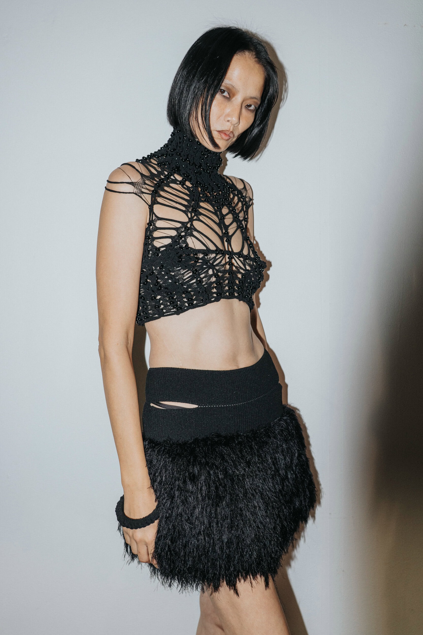 Mark Fast Spring 2027 Fashion Show Backstage