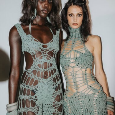 Mark Fast Spring 2027 Fashion Show Backstage