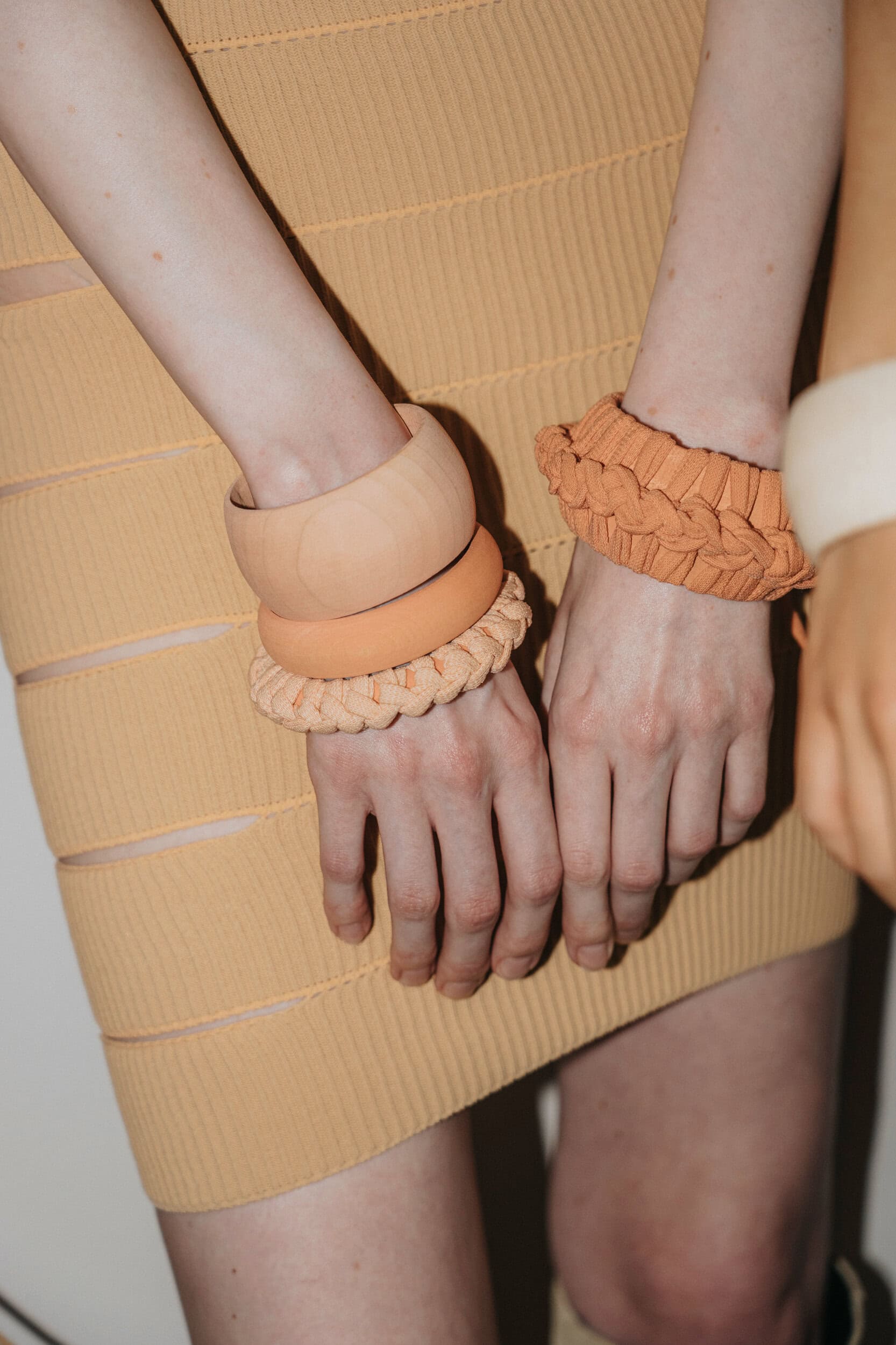 Mark Fast Spring 2027 Fashion Show Backstage