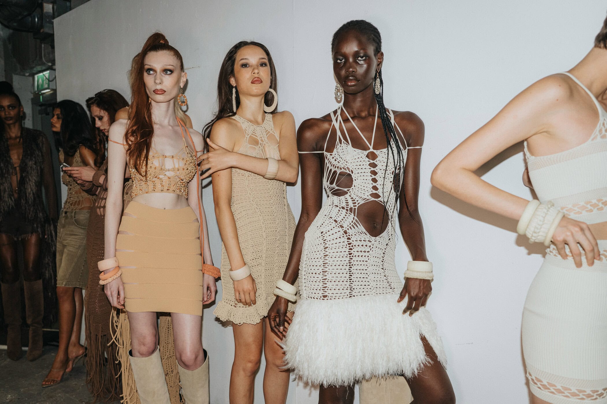 Mark Fast Spring 2027 Fashion Show Backstage
