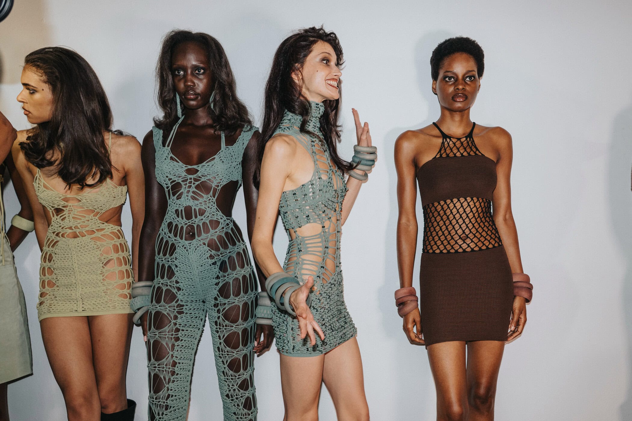 Mark Fast Spring 2027 Fashion Show Backstage