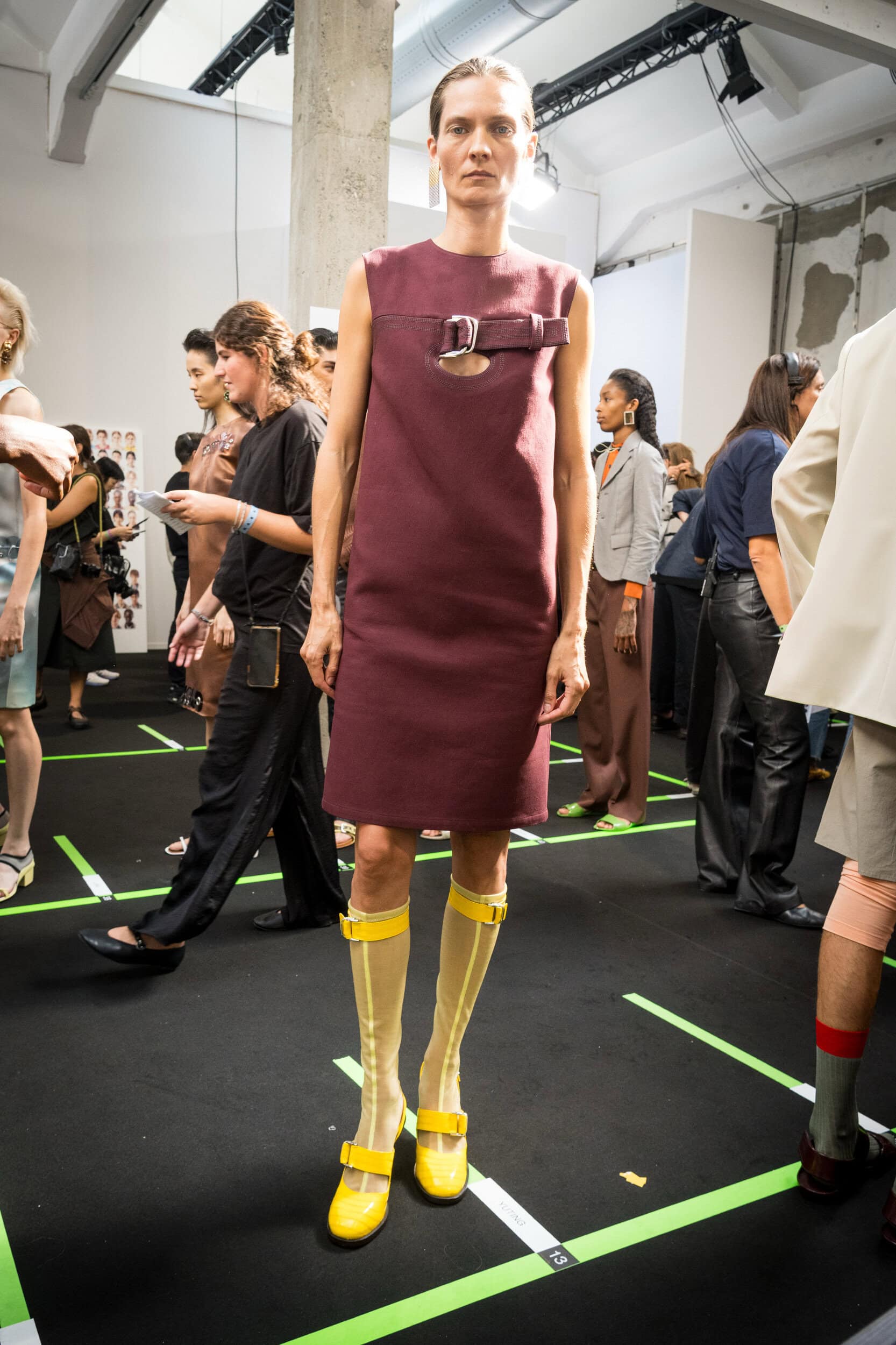 Marni Spring 2027 Fashion Show Backstage