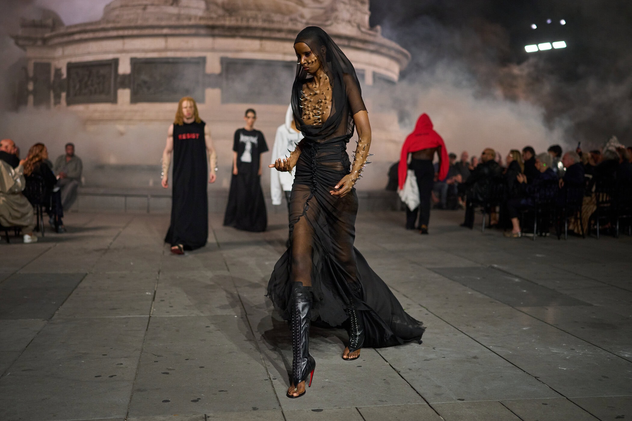 Matieres Fecales Spring 2027 Fashion Show Atmosphere
