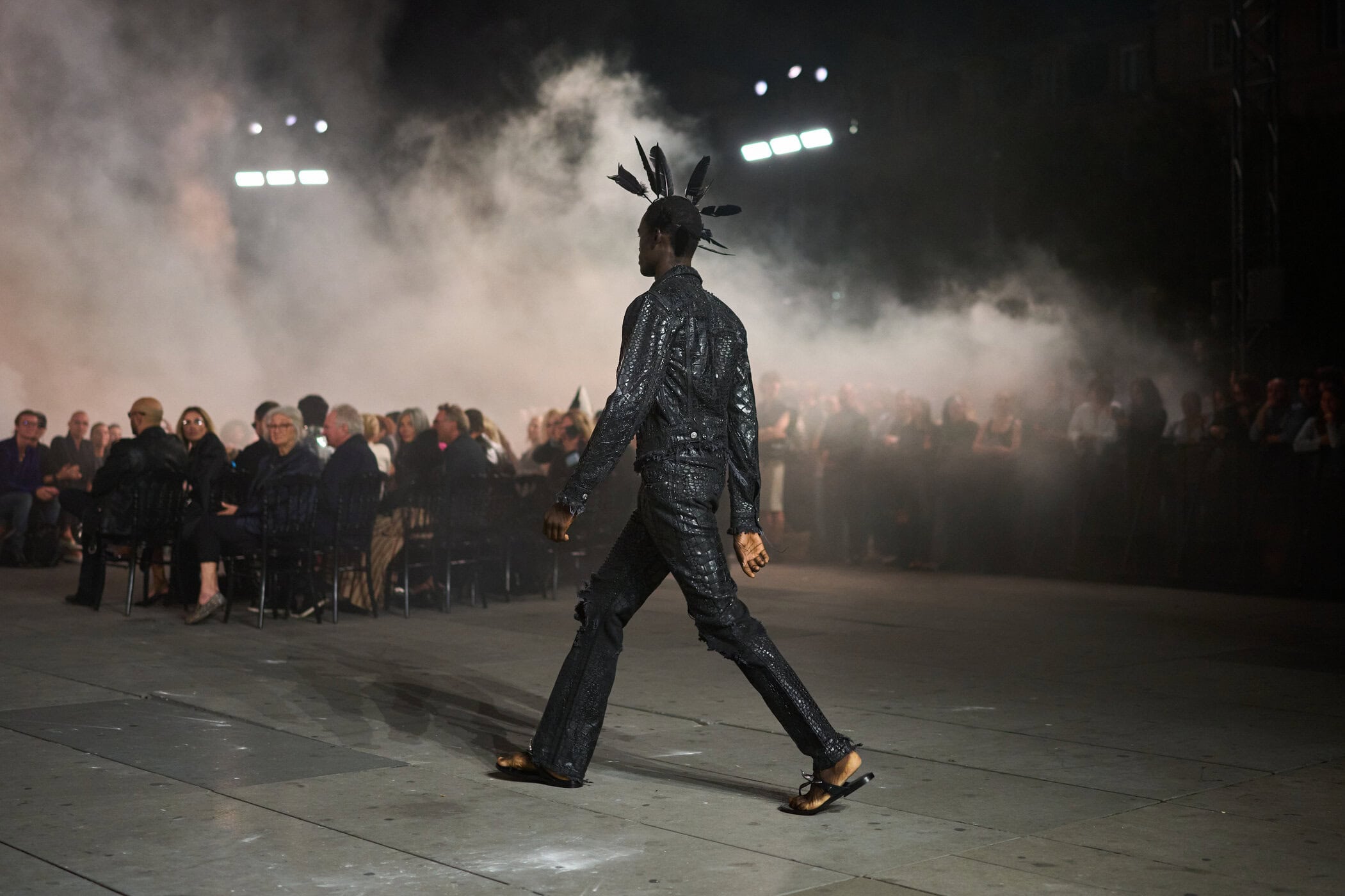 Matieres Fecales Spring 2027 Fashion Show Atmosphere