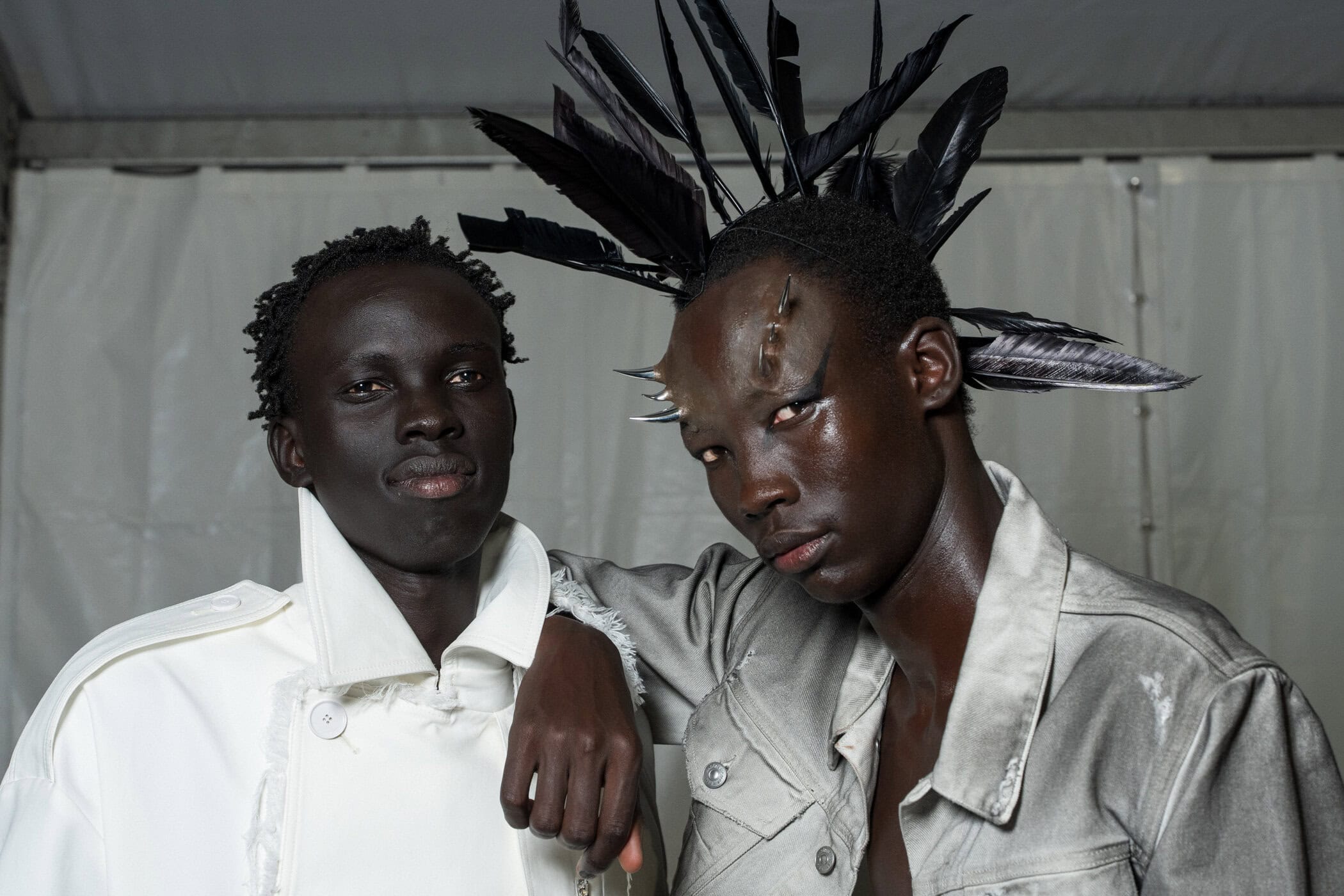 Matieres Fecales Spring 2027 Fashion Show Backstage