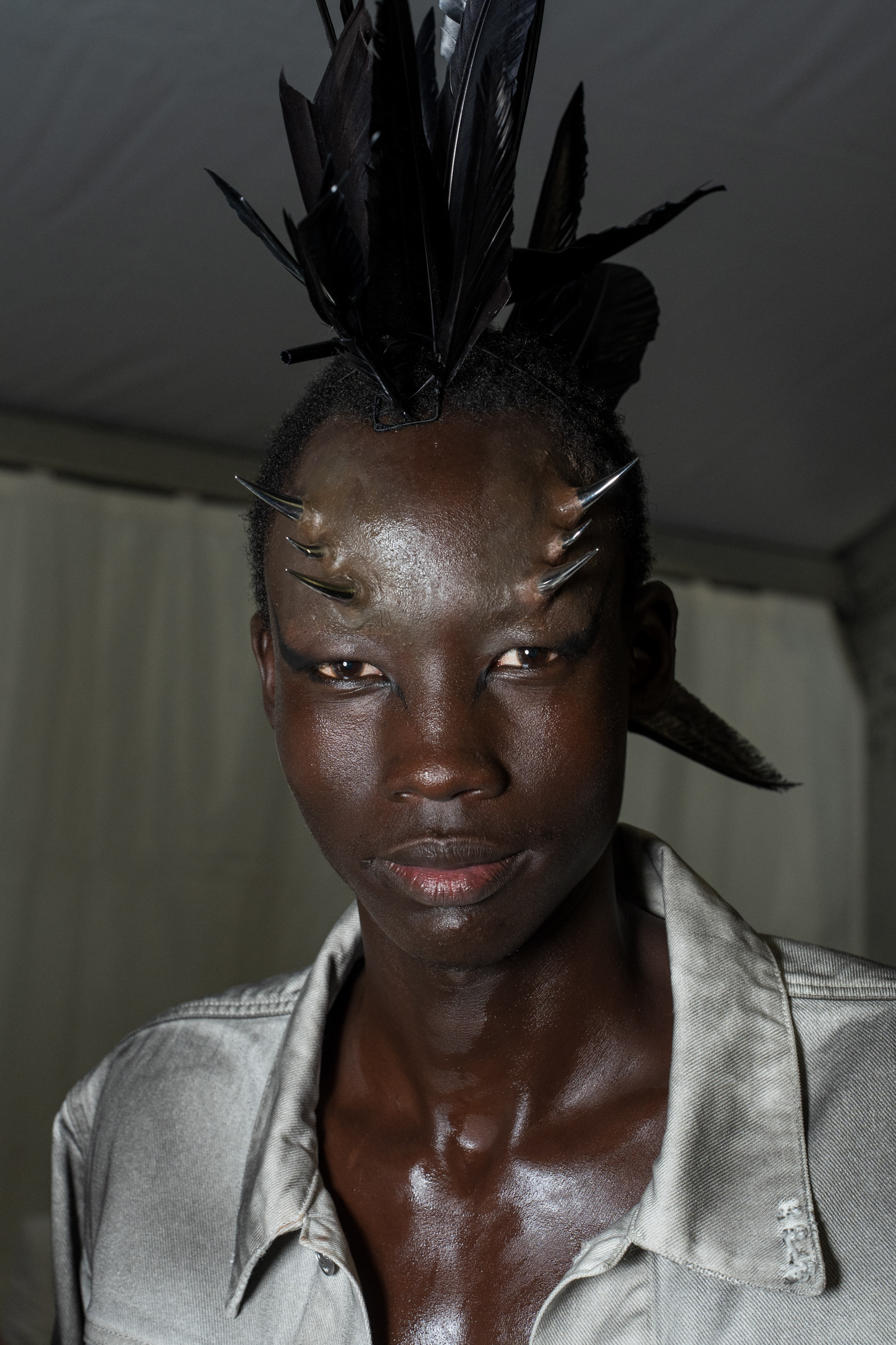 Matieres Fecales Spring 2027 Fashion Show Backstage
