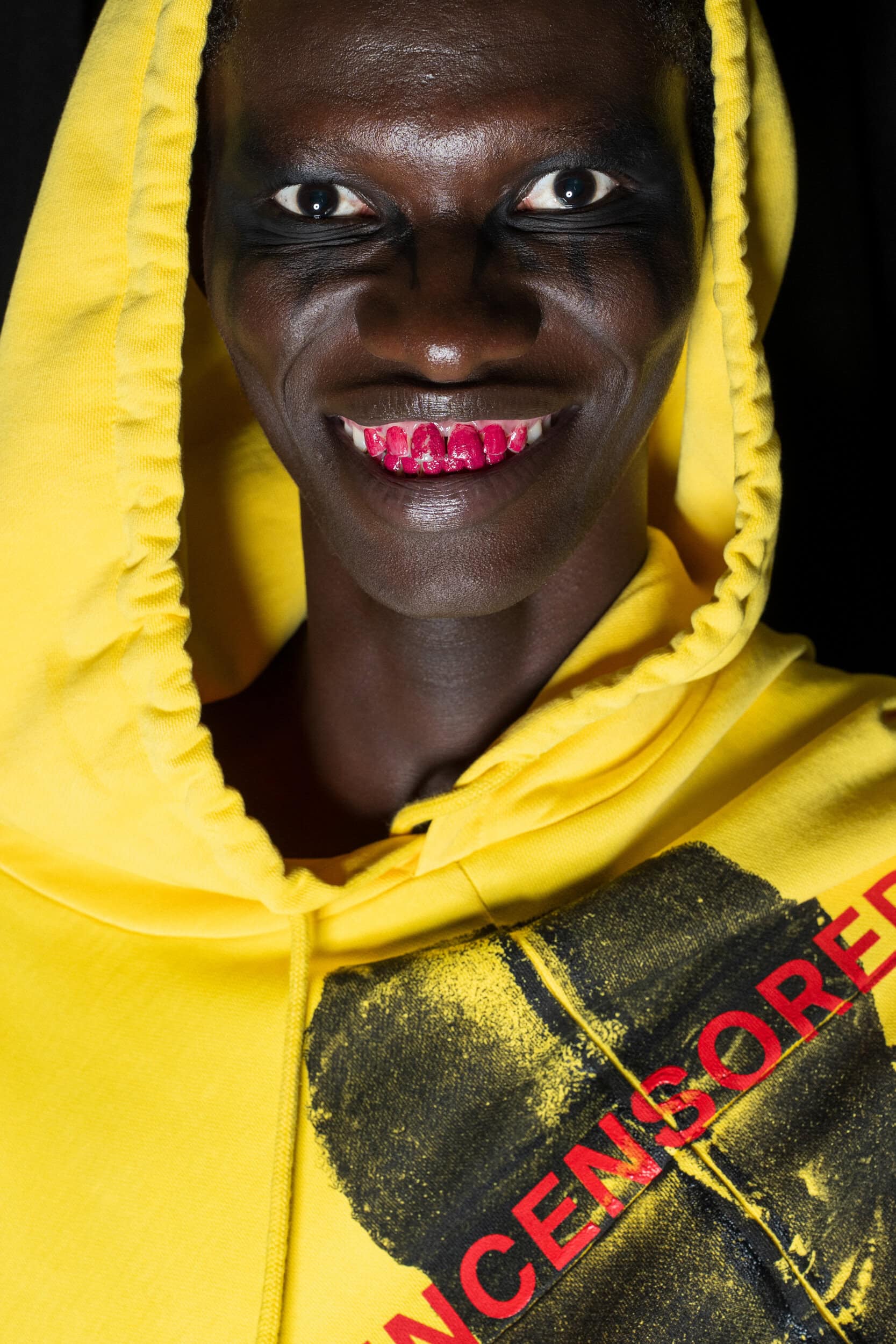 Matieres Fecales Spring 2027 Fashion Show Backstage