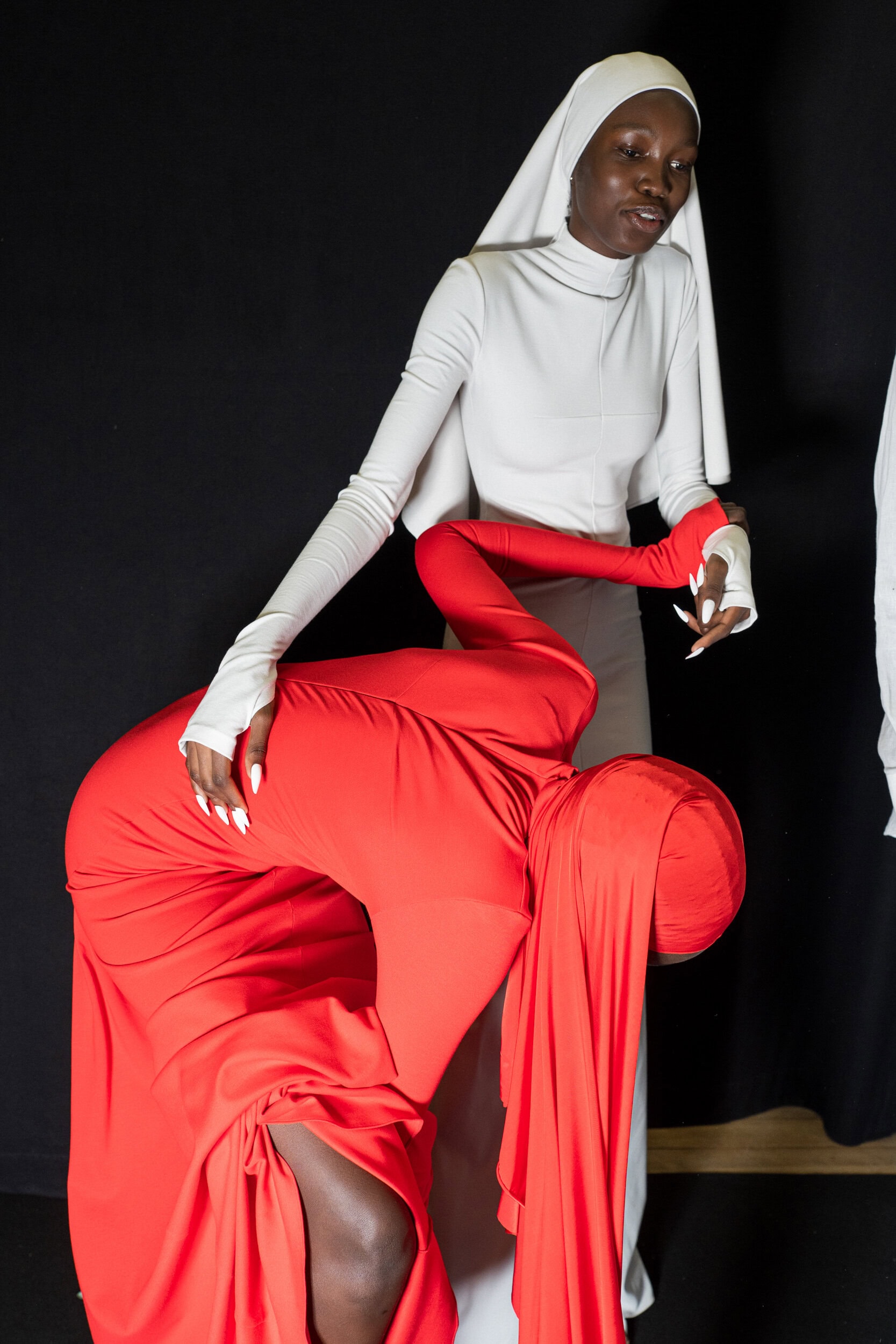 Matieres Fecales Spring 2027 Fashion Show Backstage