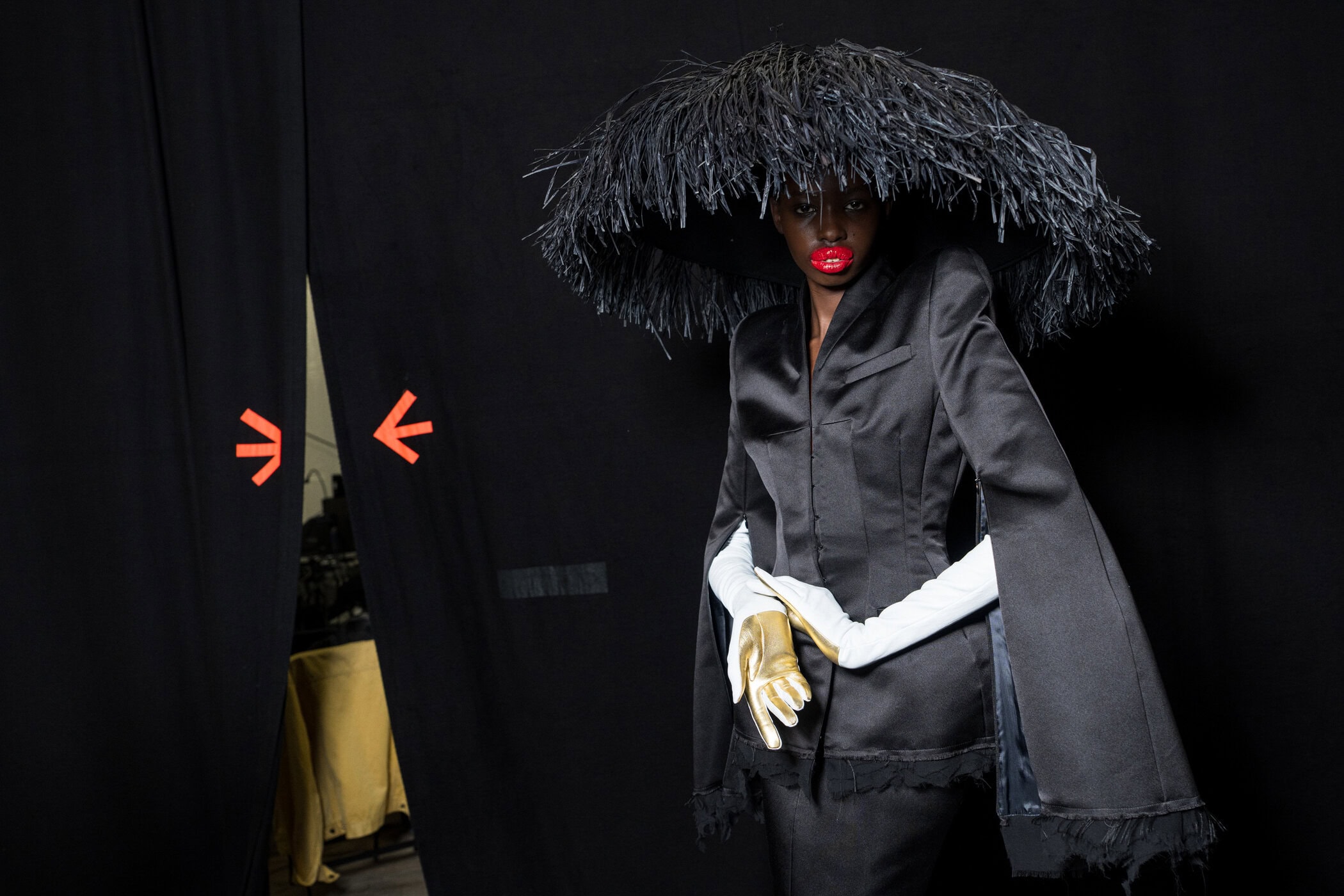 Matieres Fecales Spring 2027 Fashion Show Backstage