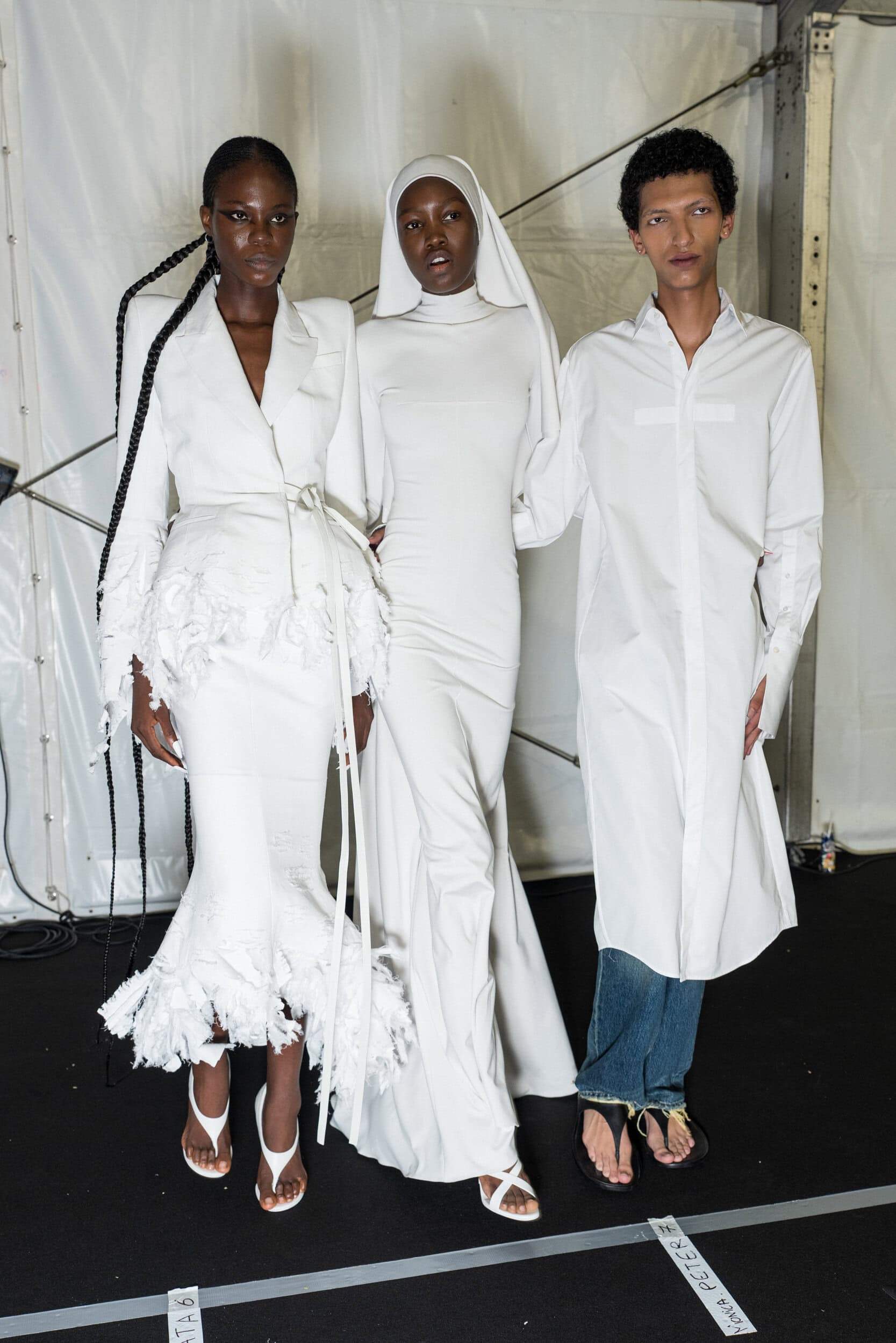 Matieres Fecales Spring 2027 Fashion Show Backstage