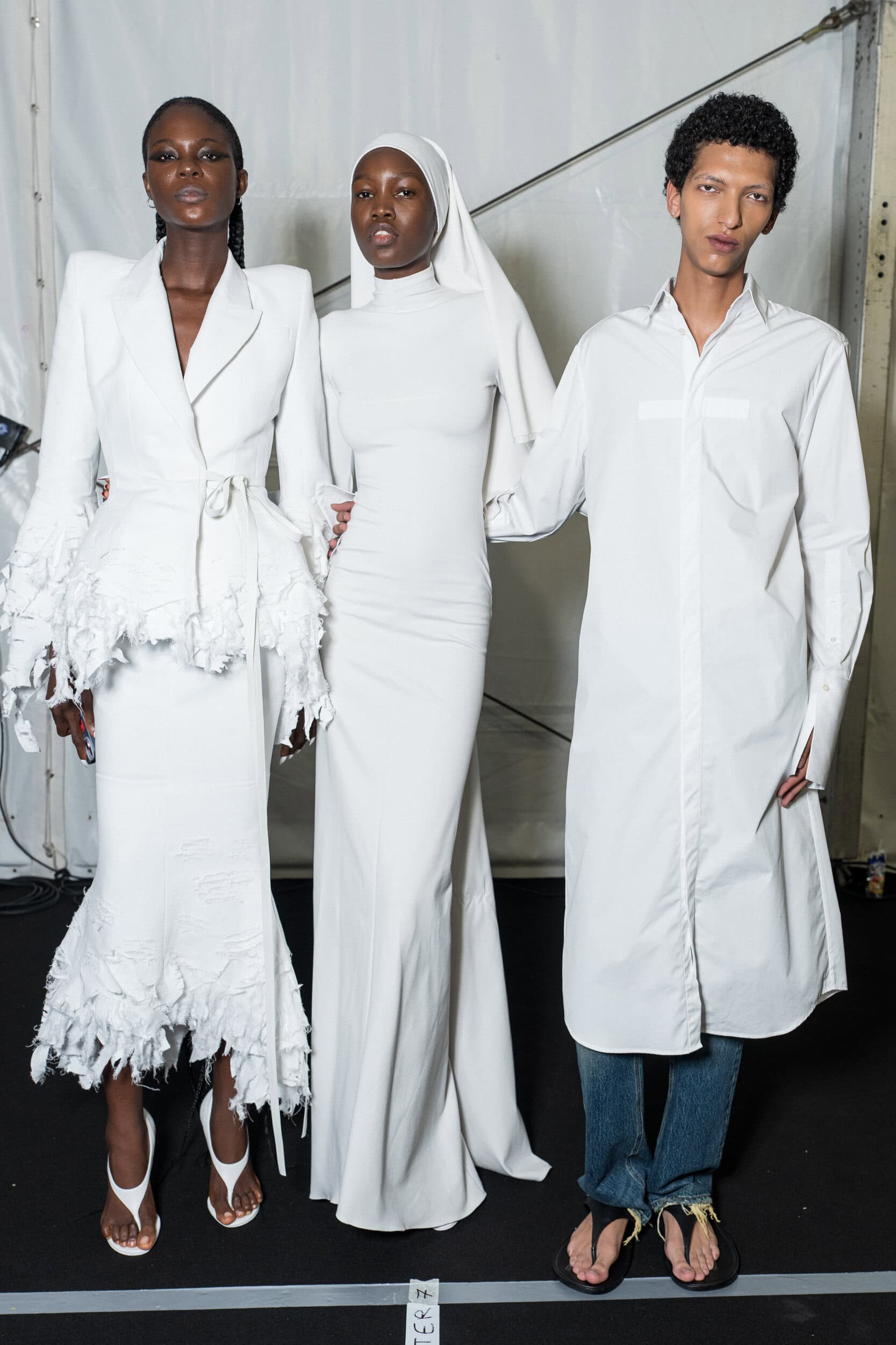 Matieres Fecales Spring 2027 Fashion Show Backstage