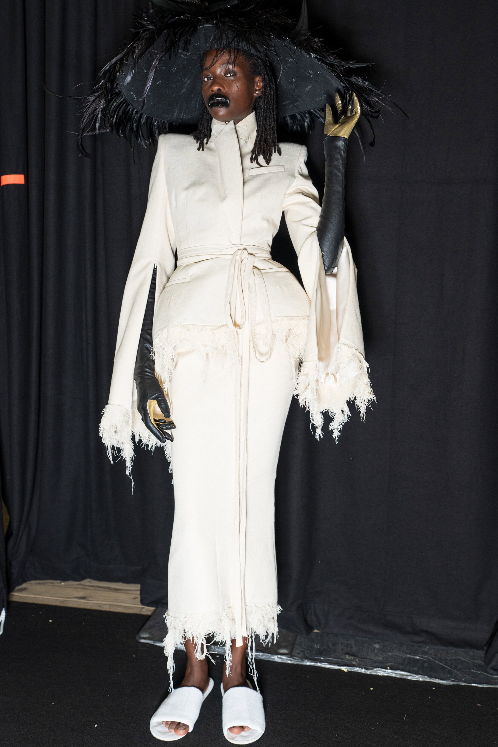 Matieres Fecales Spring 2027 Fashion Show Backstage
