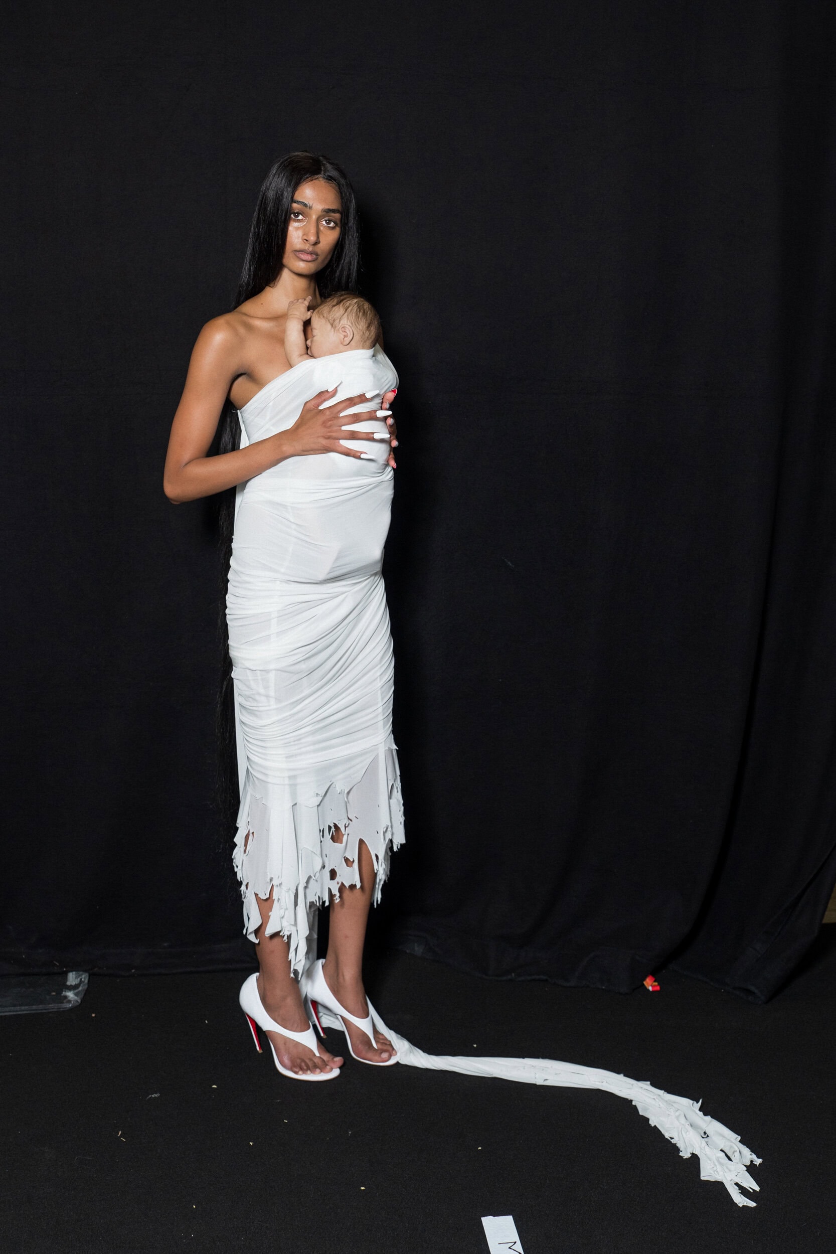 Matieres Fecales Spring 2027 Fashion Show Backstage