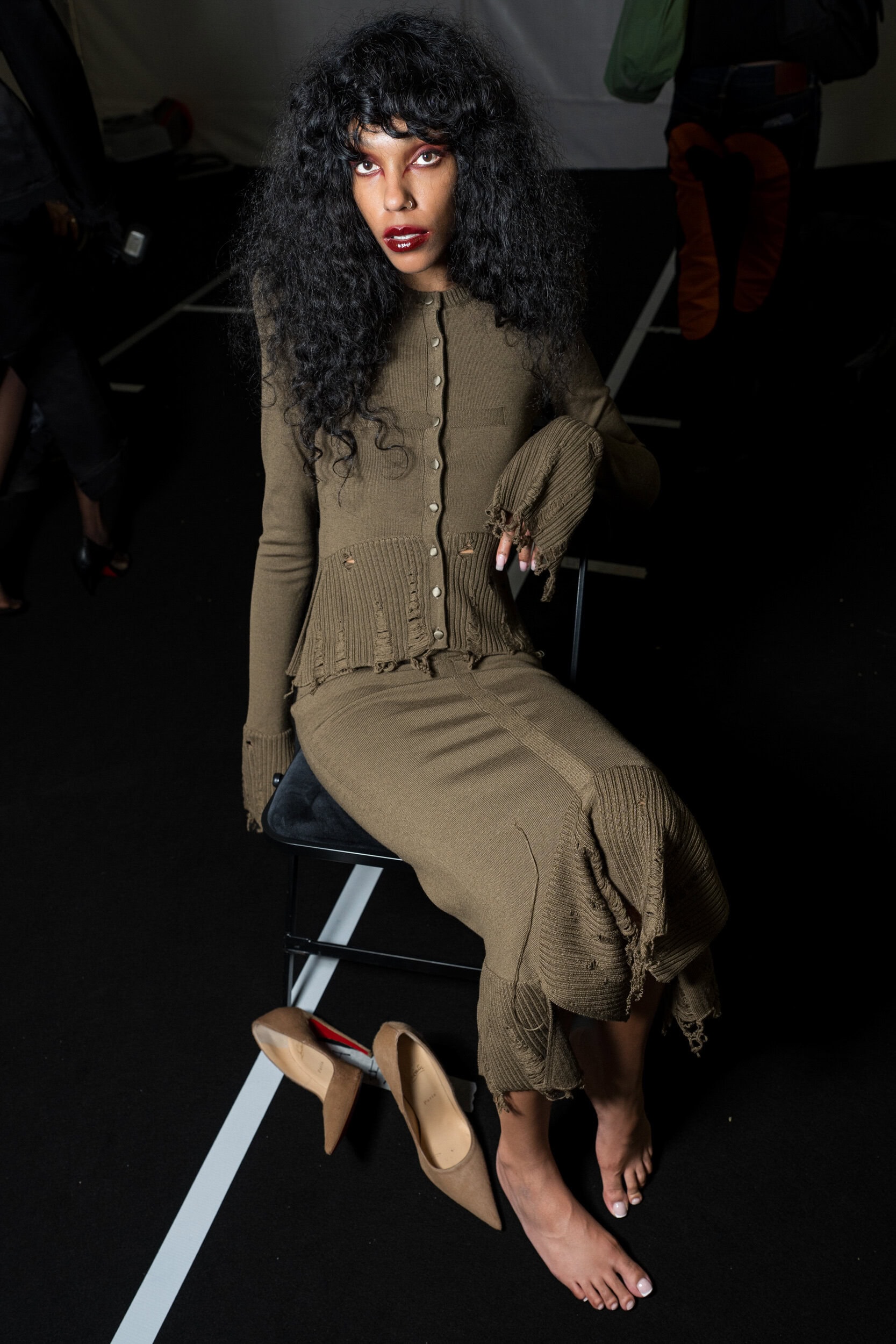 Matieres Fecales Spring 2027 Fashion Show Backstage