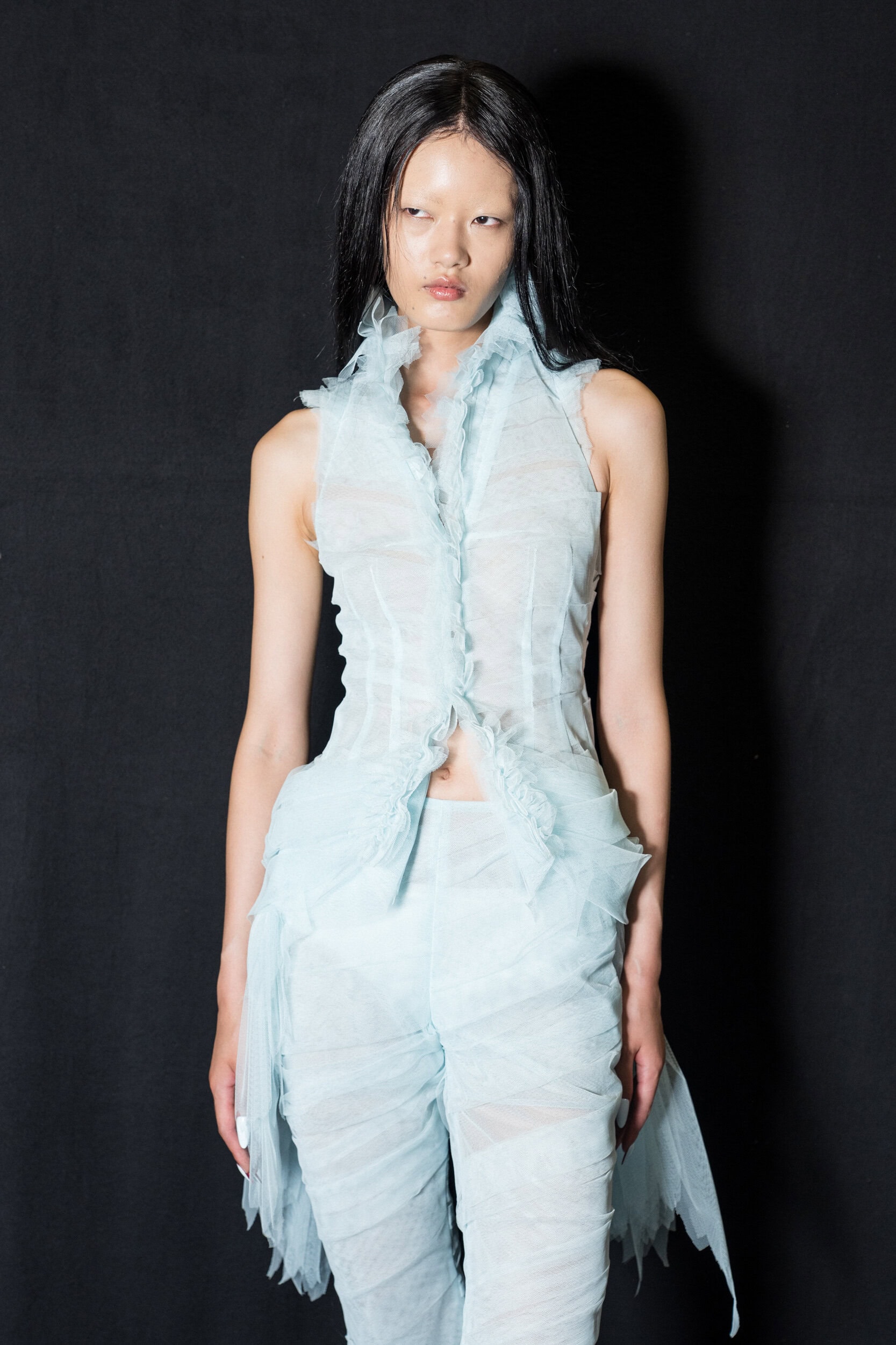 Matieres Fecales Spring 2027 Fashion Show Backstage
