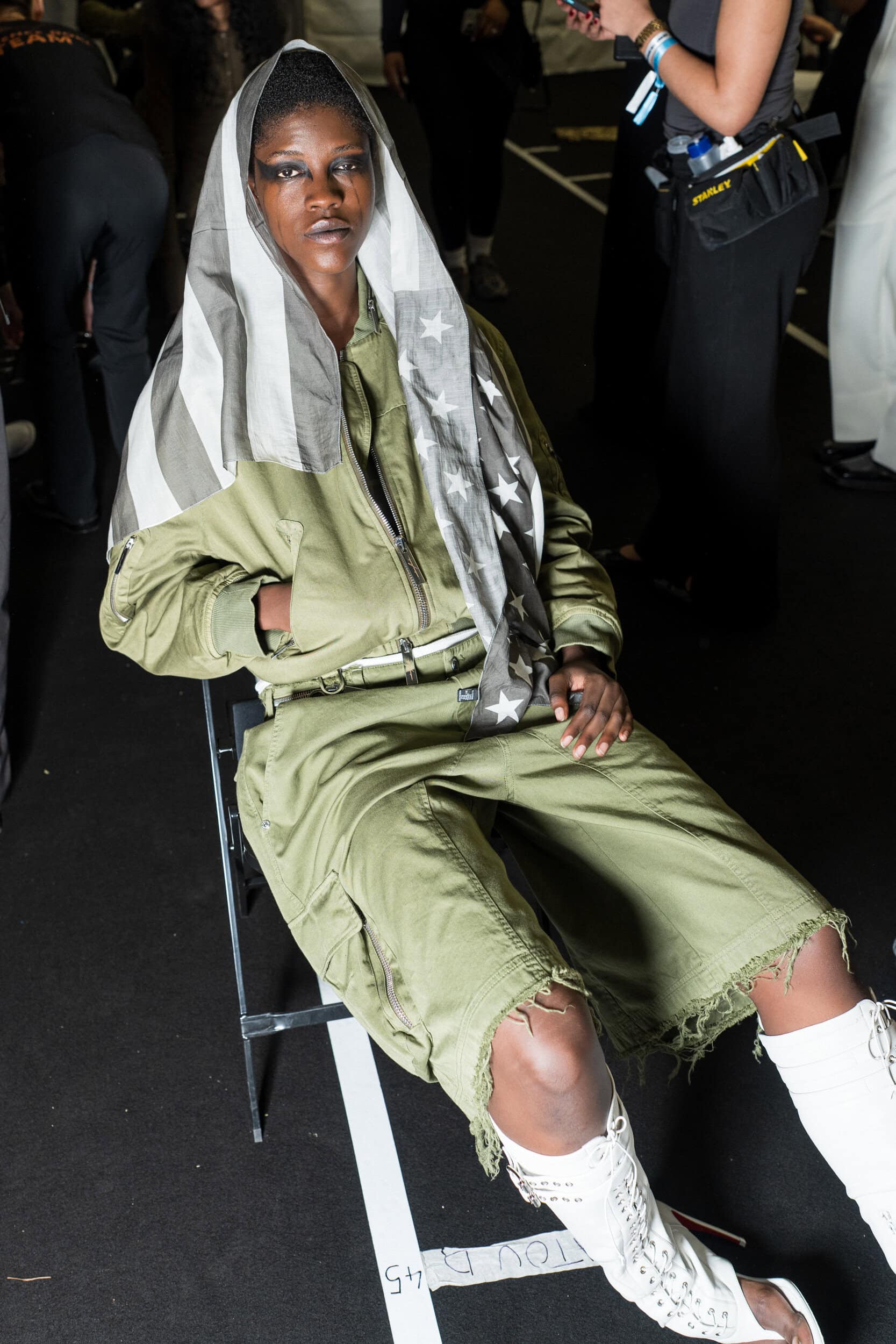Matieres Fecales Spring 2027 Fashion Show Backstage