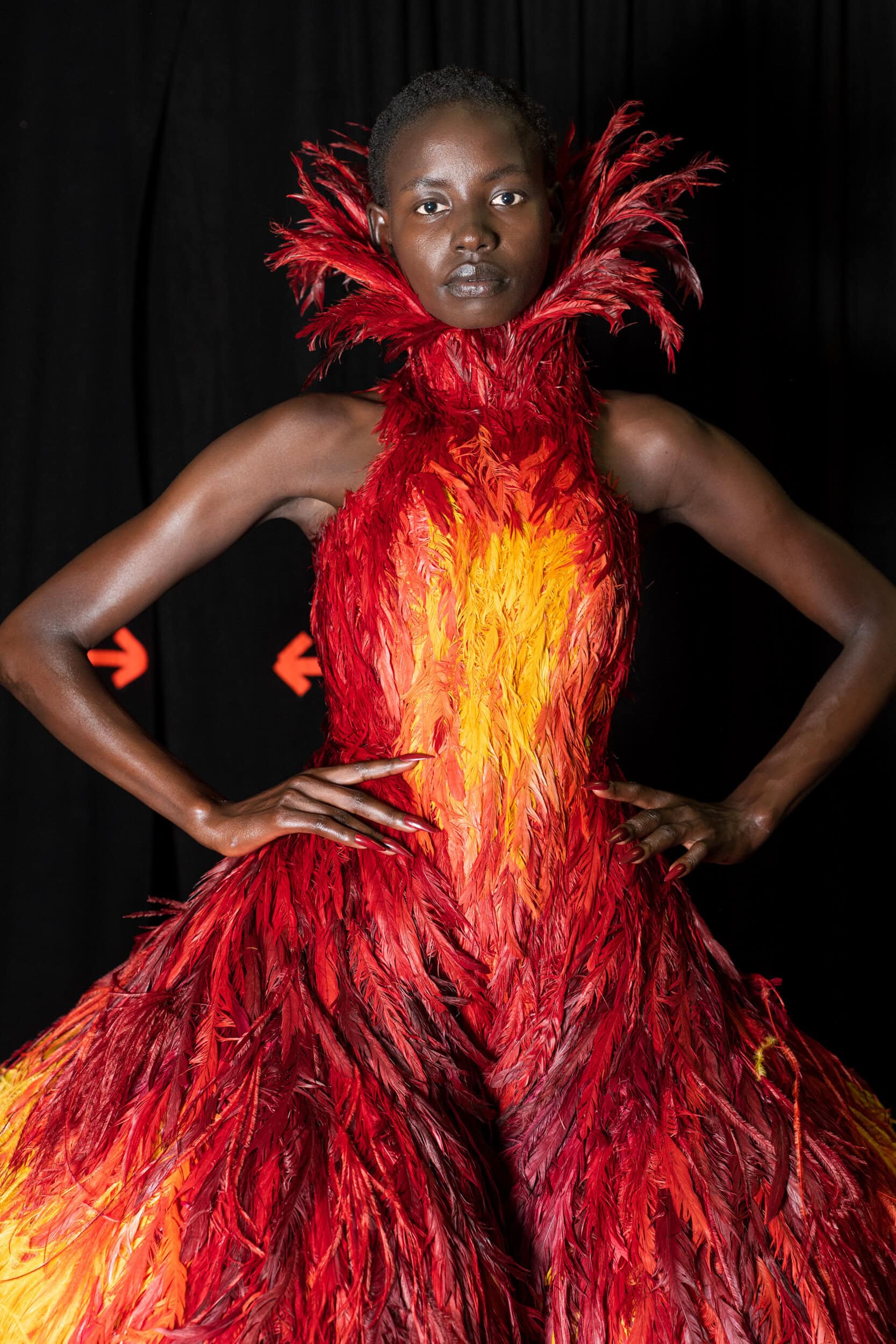 Matieres Fecales Spring 2027 Fashion Show Backstage