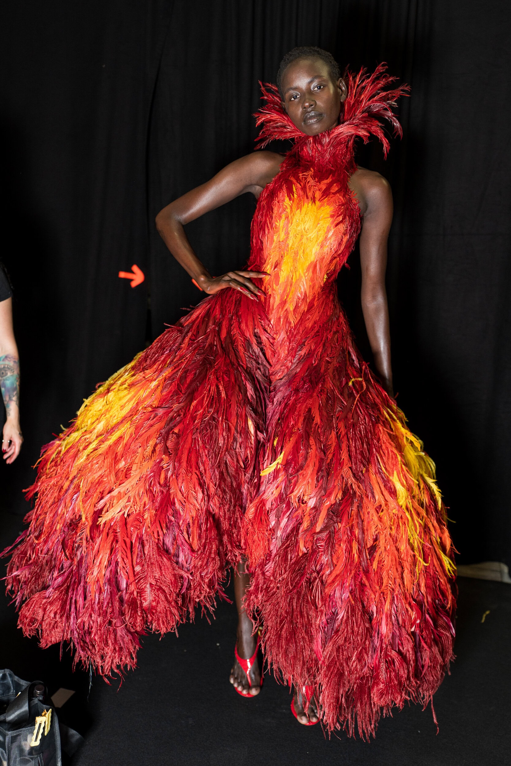 Matieres Fecales Spring 2027 Fashion Show Backstage