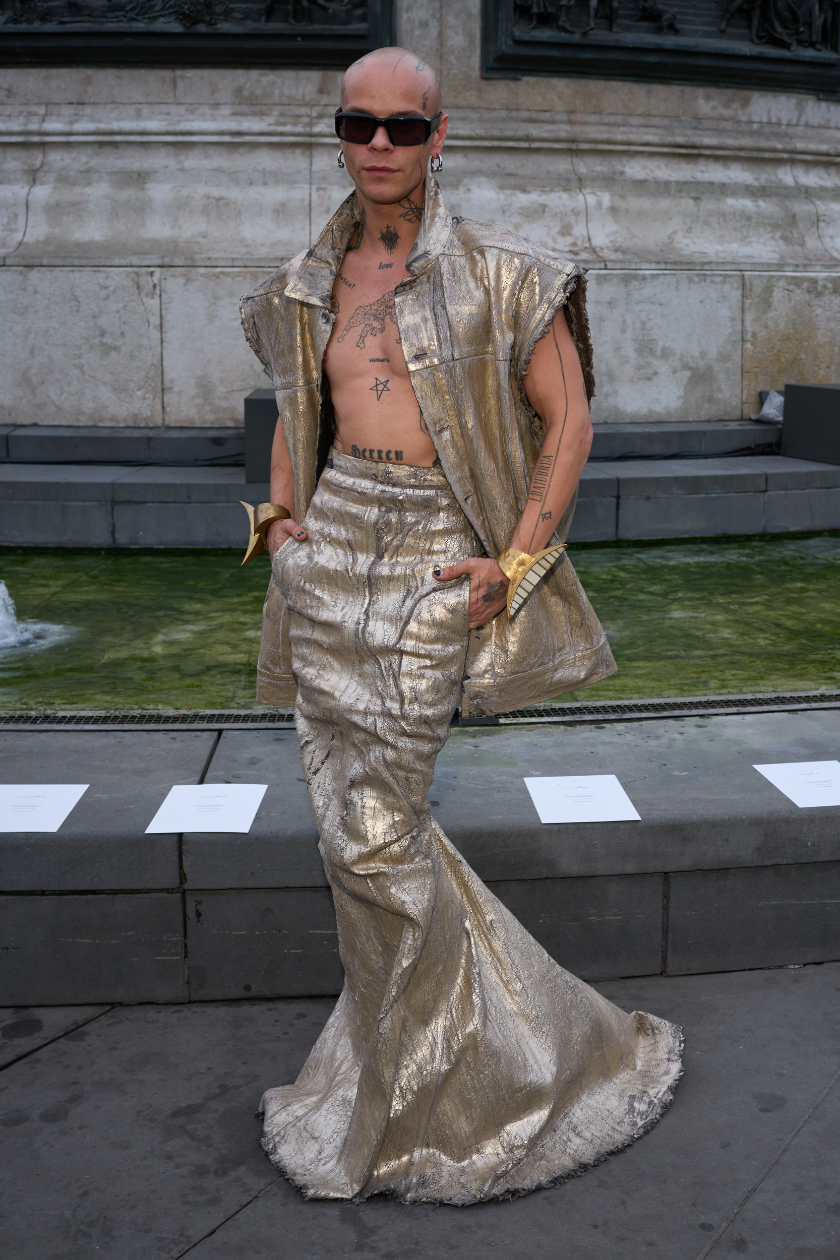 Matieres Fecales Cel Spring 2027 Fashion Show Front Row