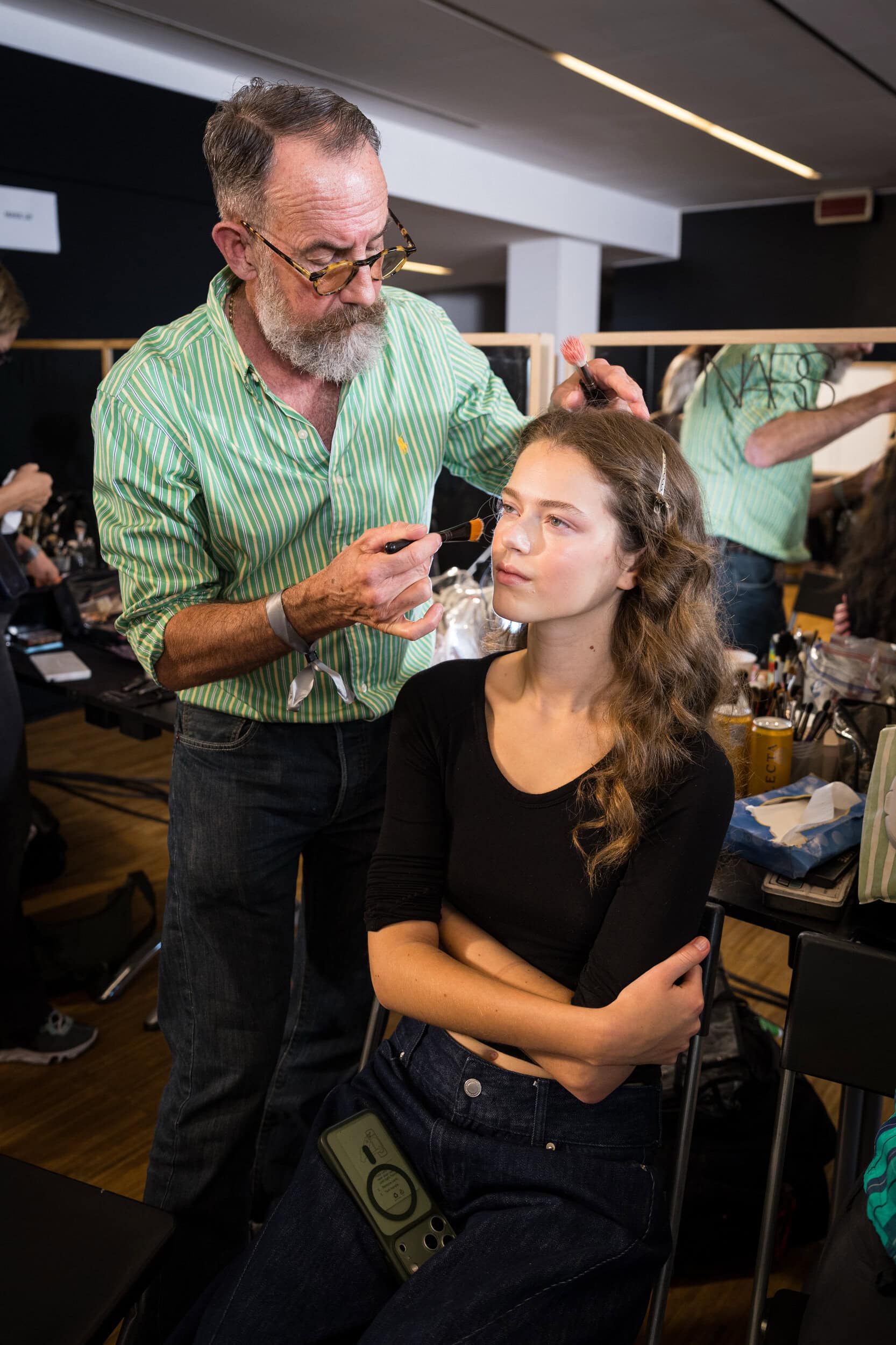 Max Mara Spring 2027 Fashion Show Backstage