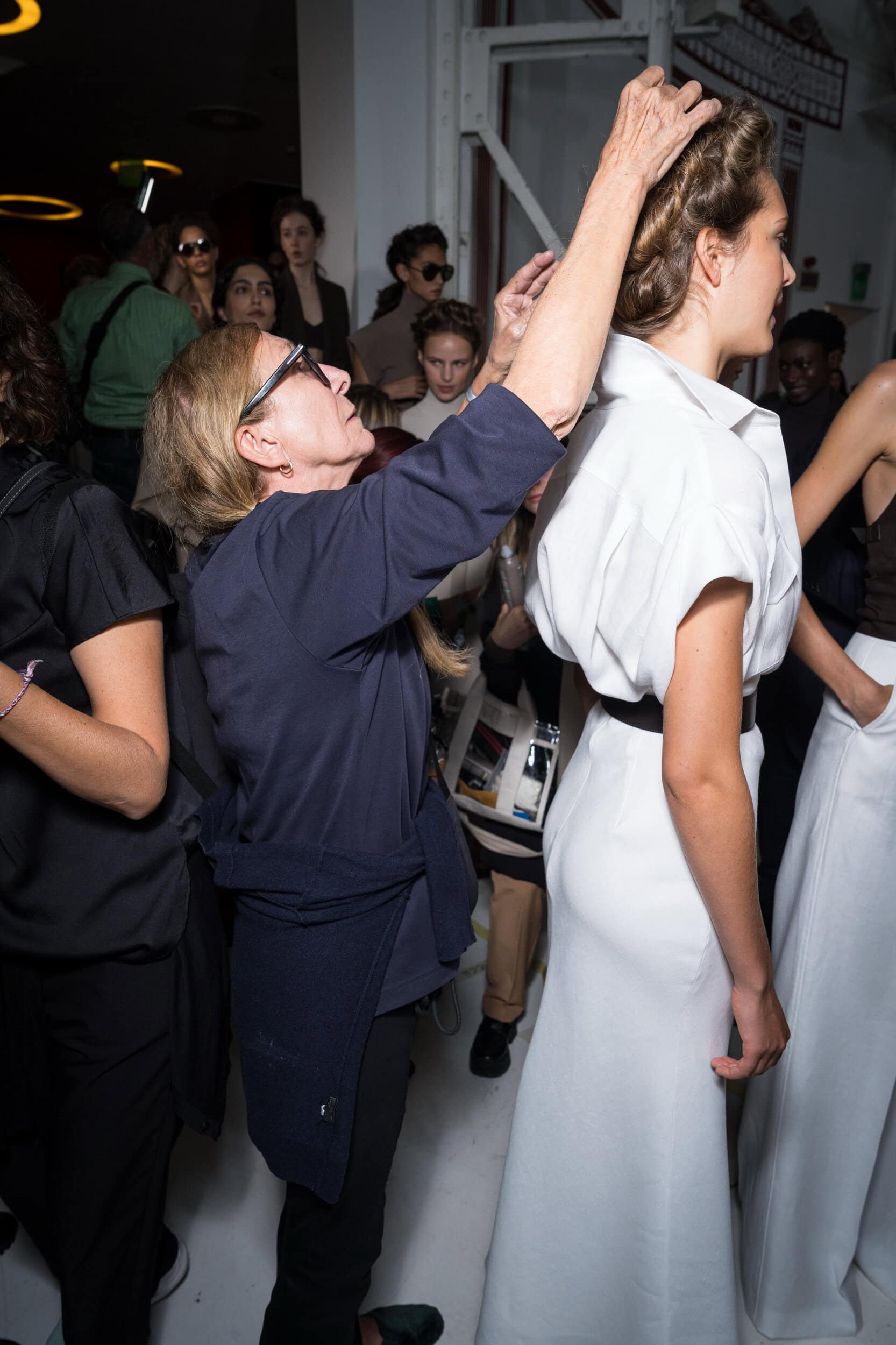 Max Mara Spring 2027 Fashion Show Backstage