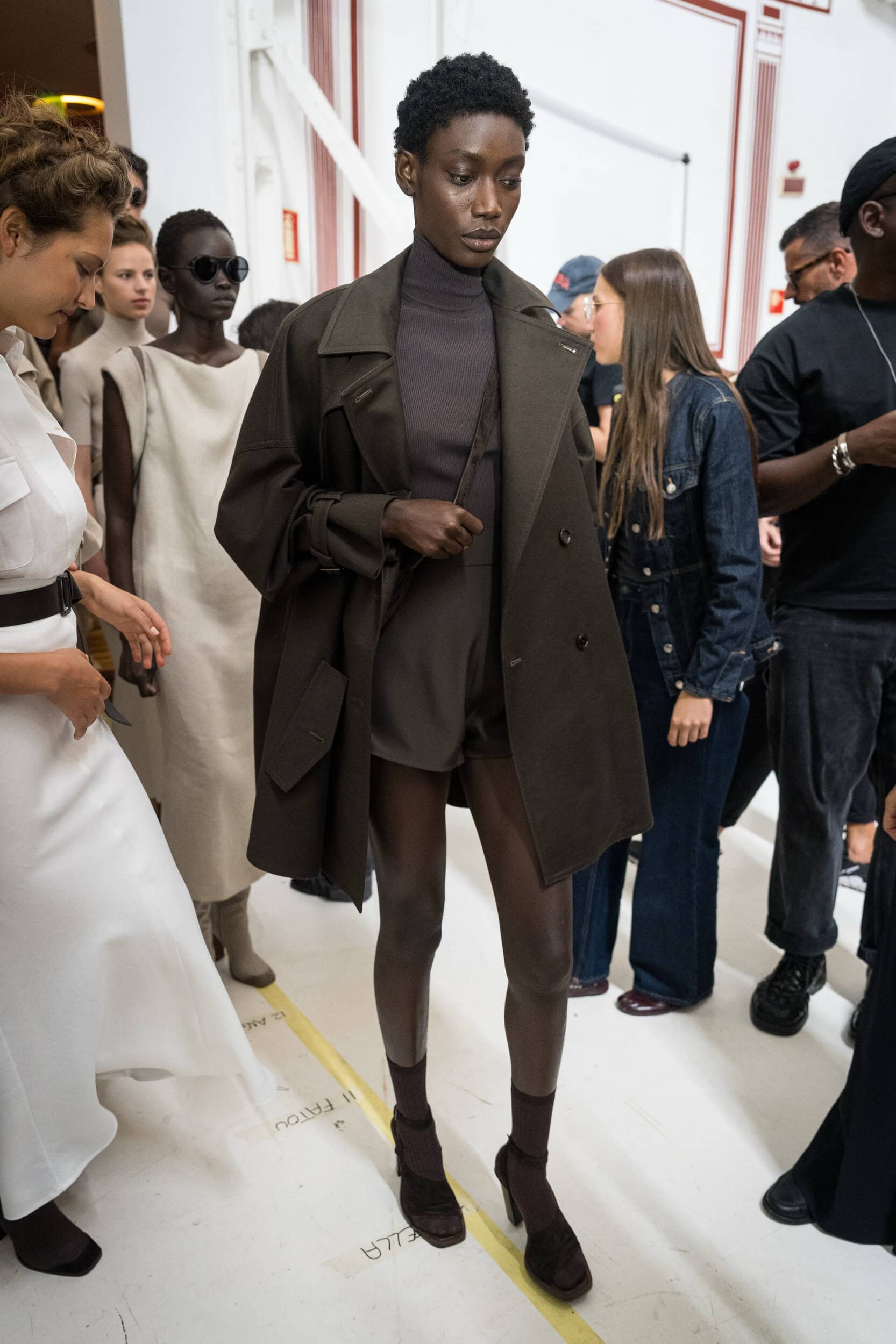 Max Mara Spring 2027 Fashion Show Backstage