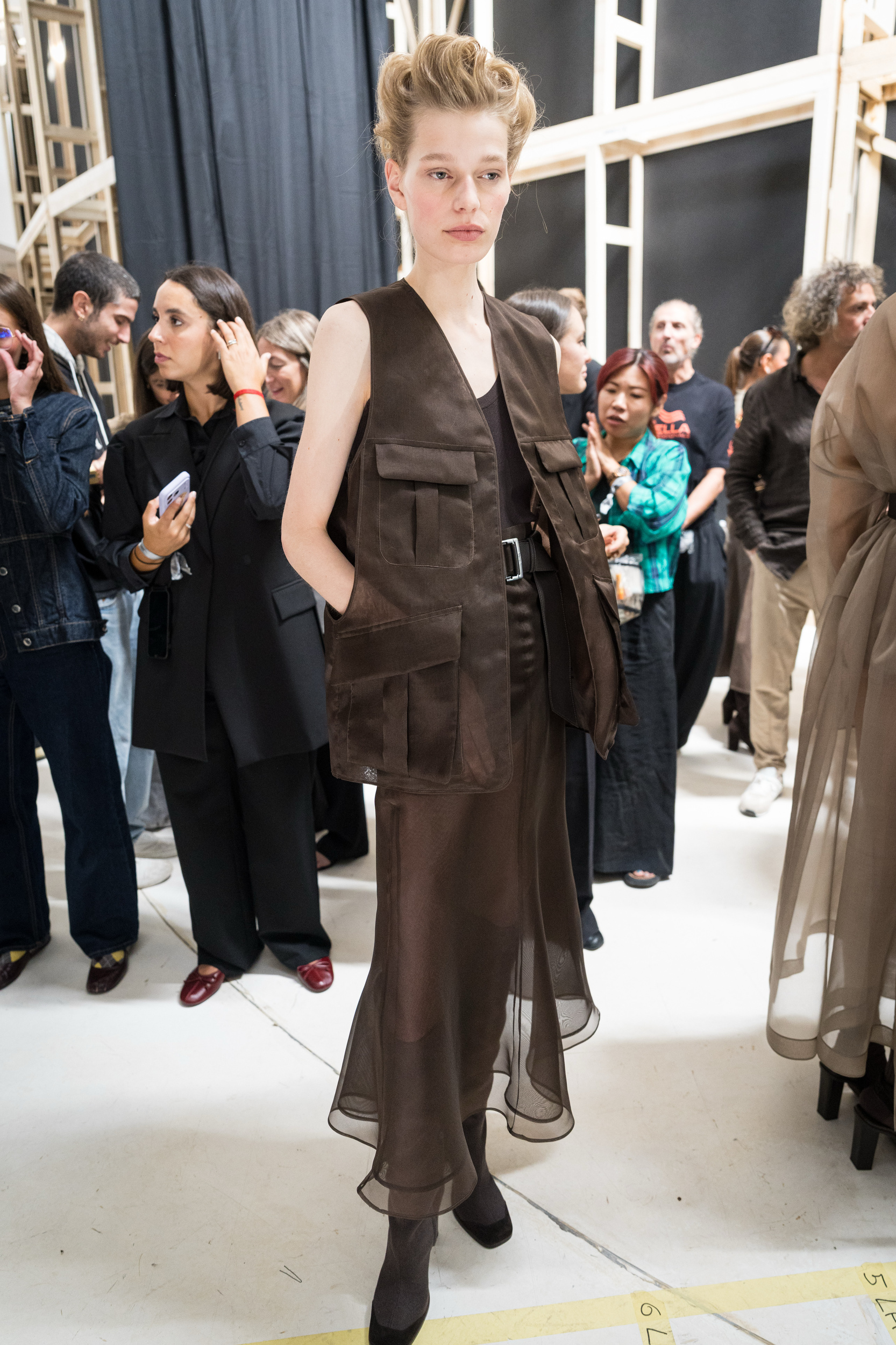 Max Mara Spring 2027 Fashion Show Backstage