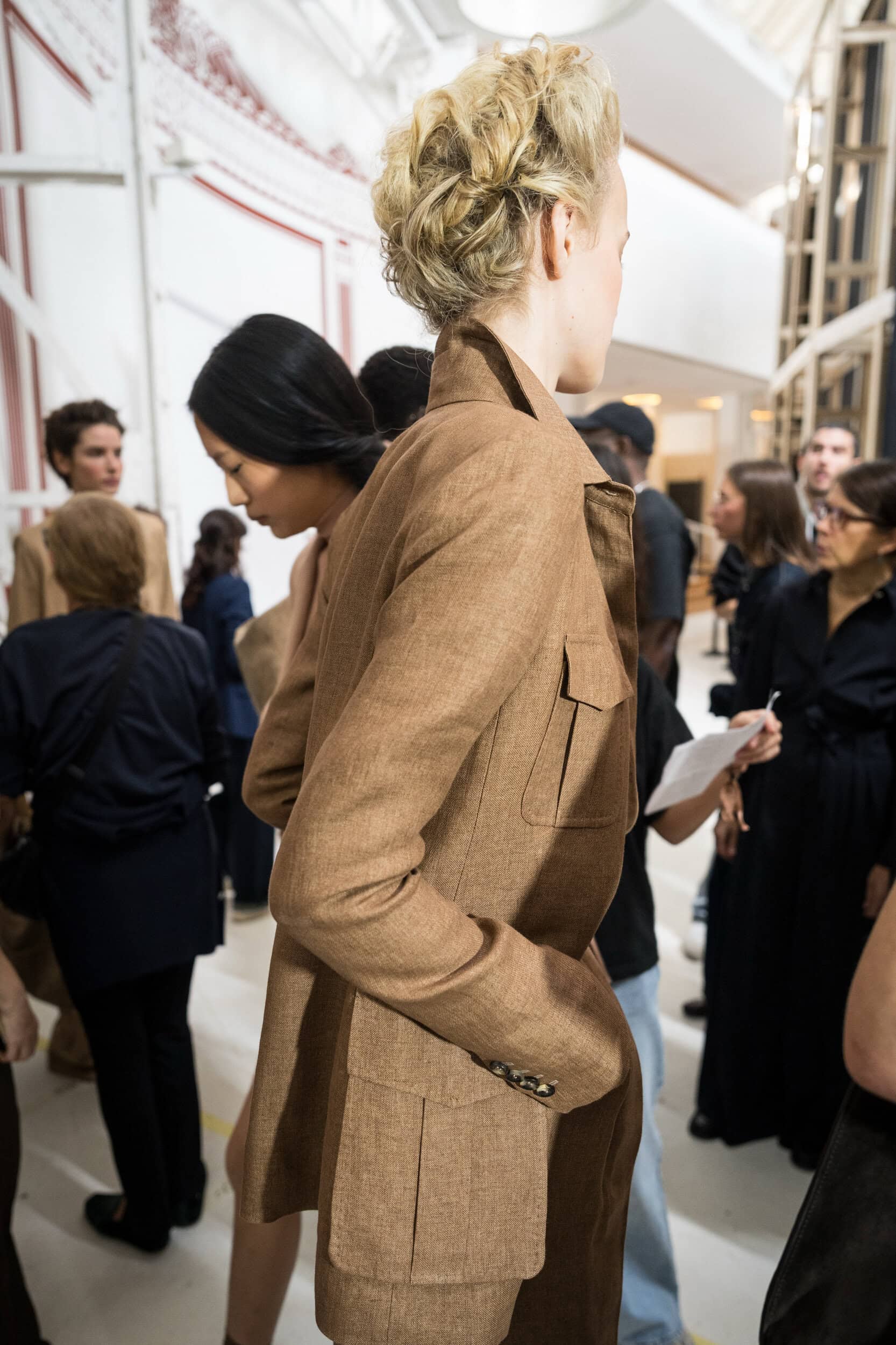 Max Mara Spring 2027 Fashion Show Backstage