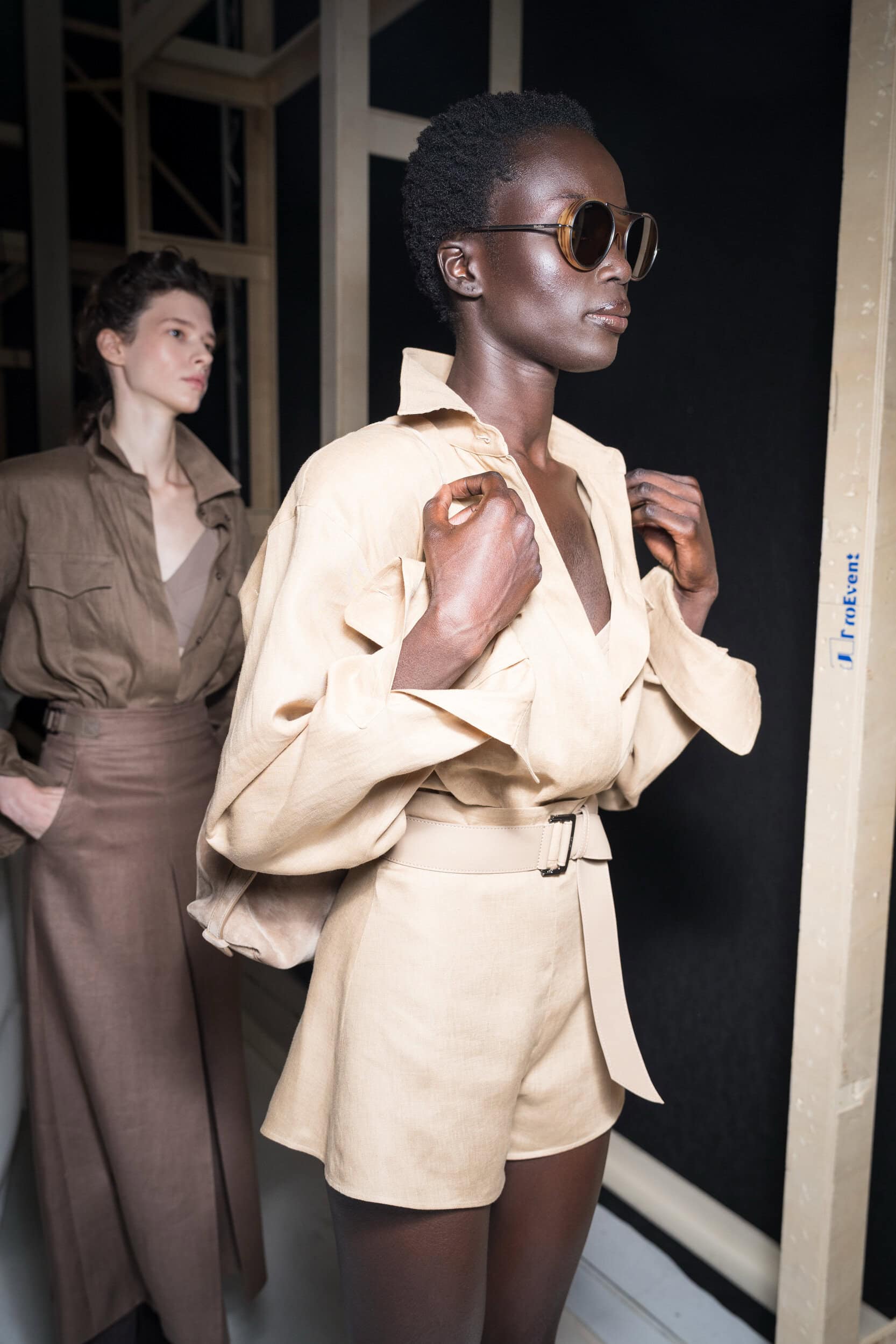 Max Mara Spring 2027 Fashion Show Backstage