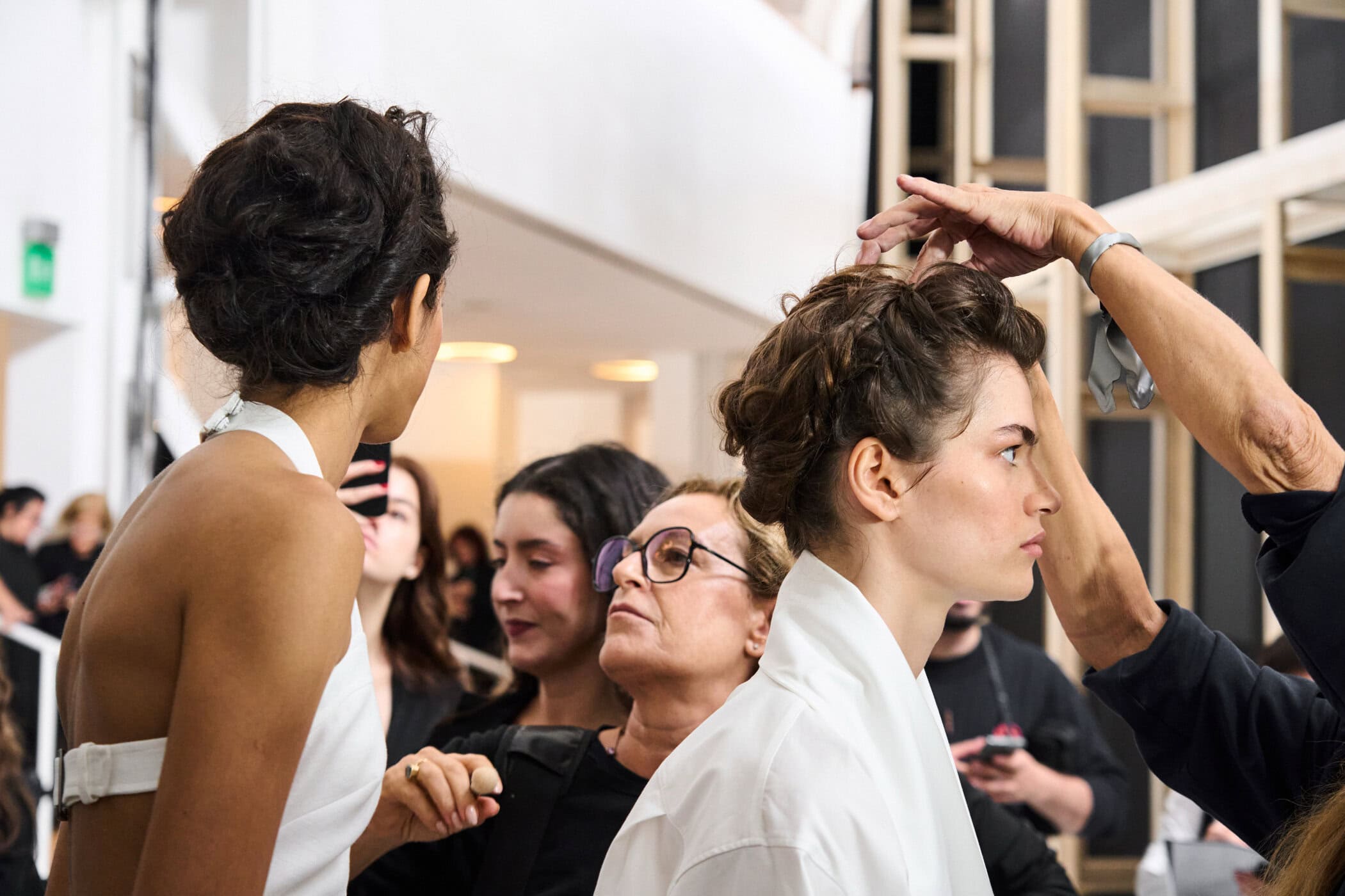 Max Mara Spring 2027 Fashion Show Backstage