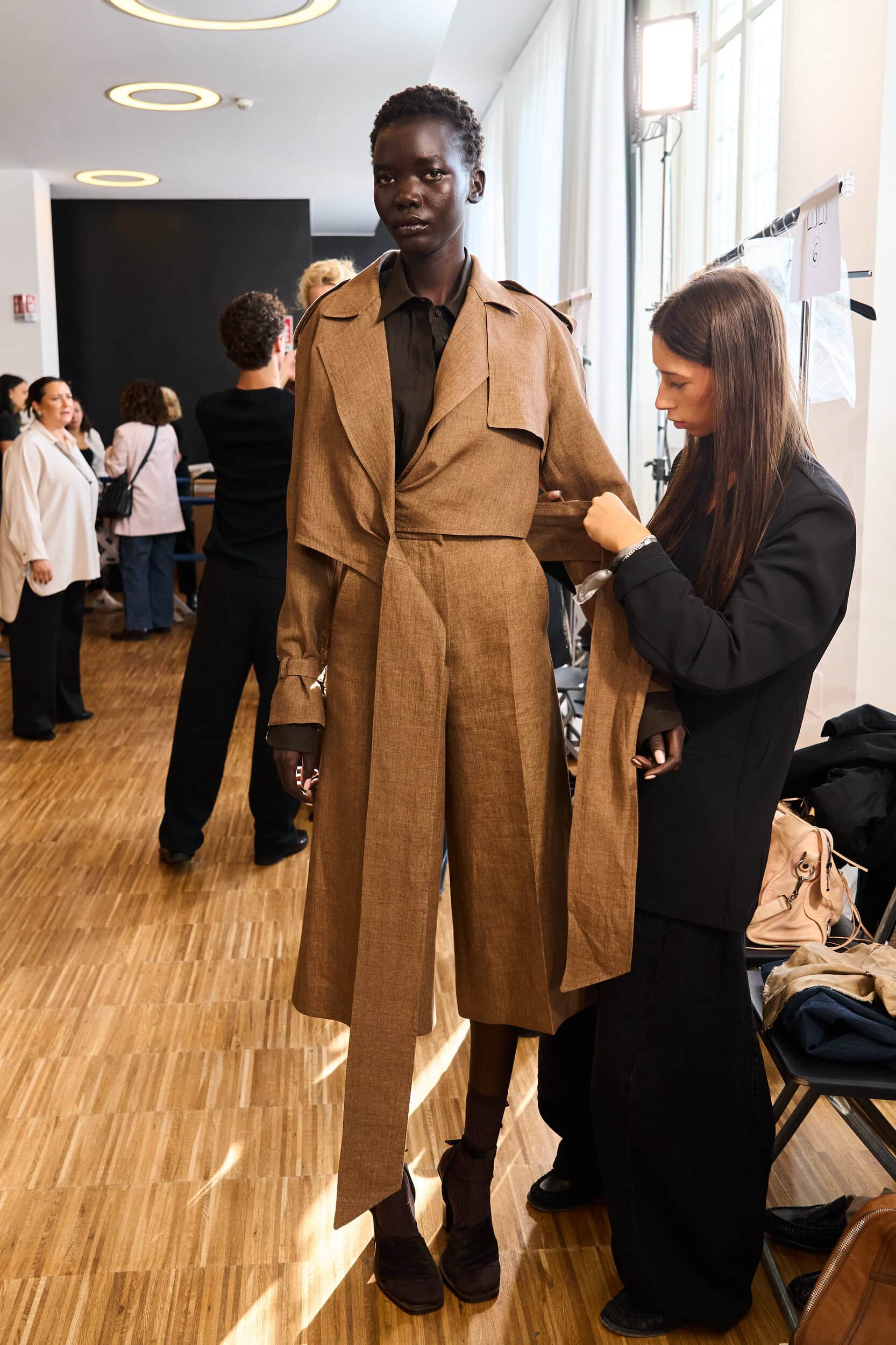 Max Mara Spring 2027 Fashion Show Backstage