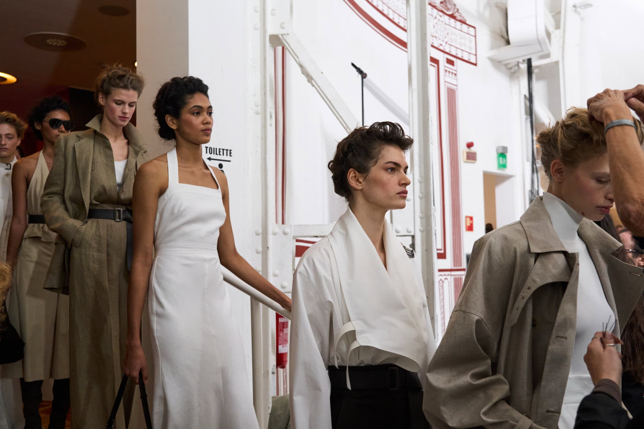 Max Mara Spring 2027 Fashion Show Backstage