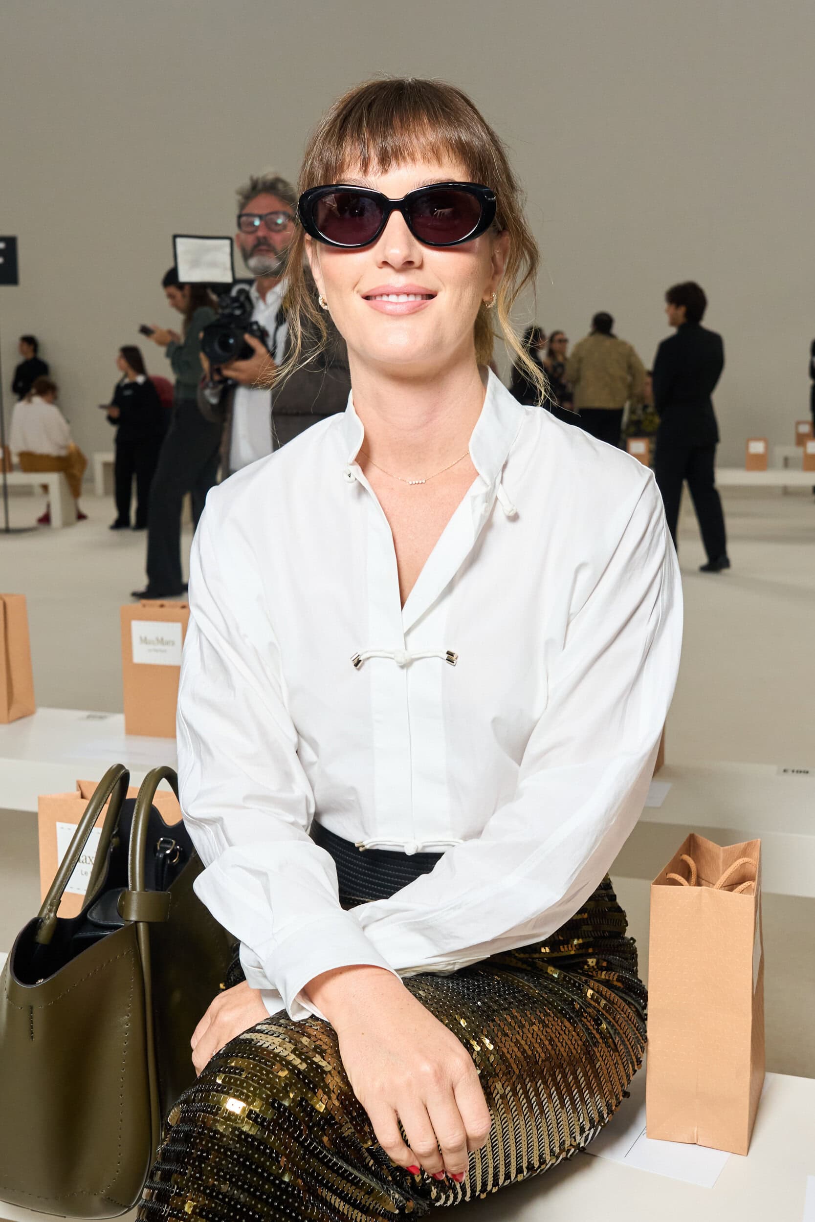 Max Mara Spring 2027 Fashion Show Front Row