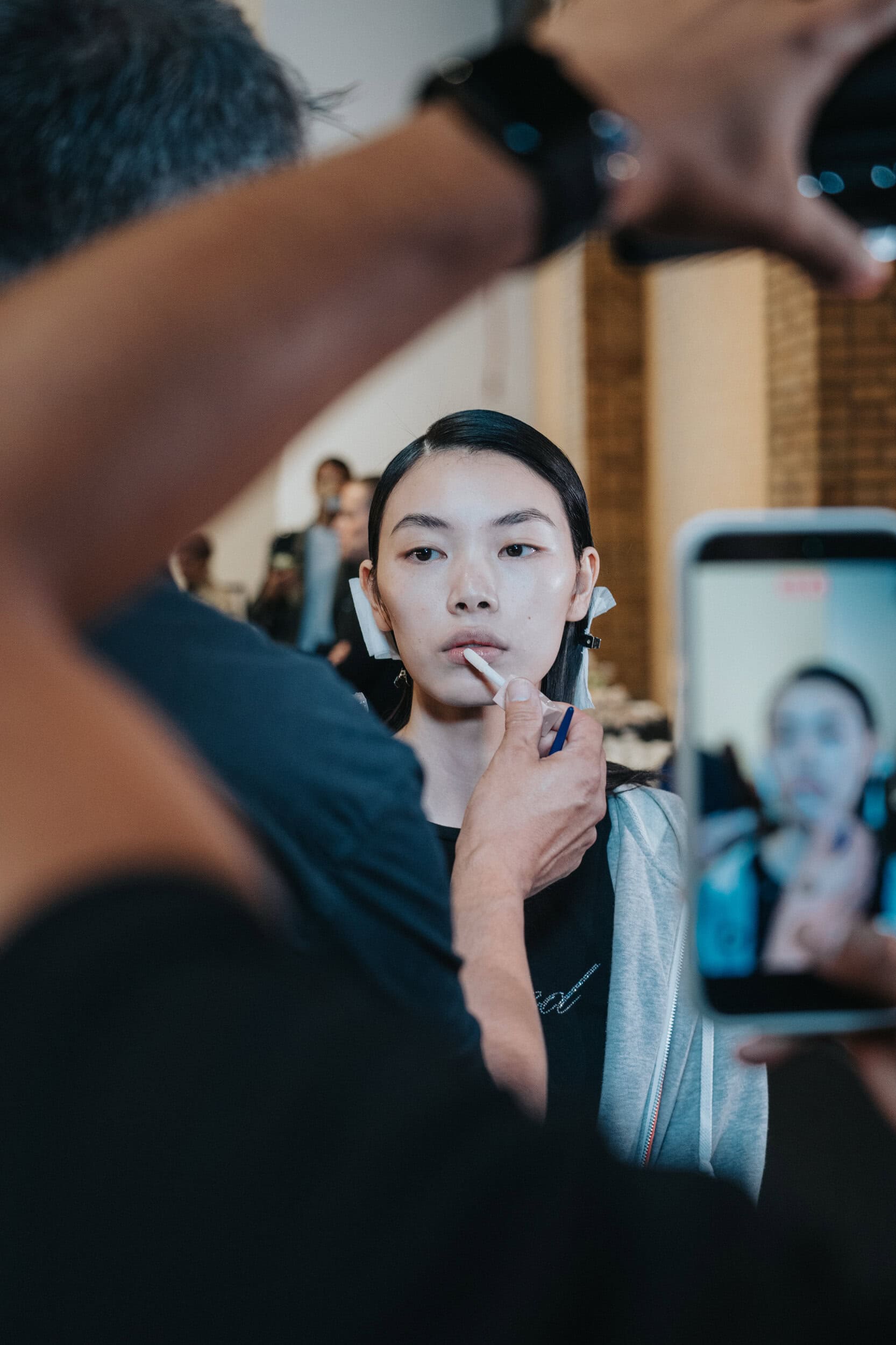 Brandon Maxwell Spring 2027 Fashion Show Backstage