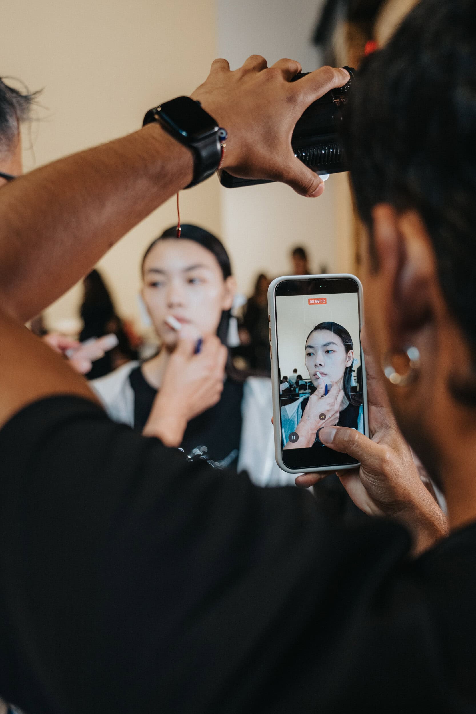 Brandon Maxwell Spring 2027 Fashion Show Backstage