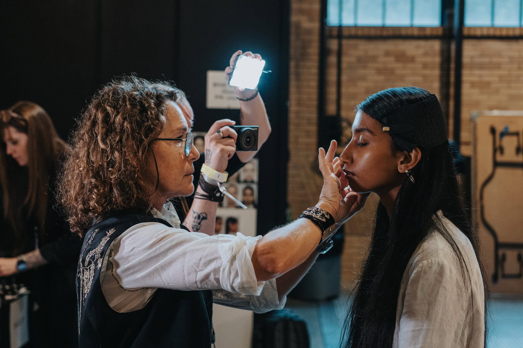 Brandon Maxwell Spring 2027 Fashion Show Backstage