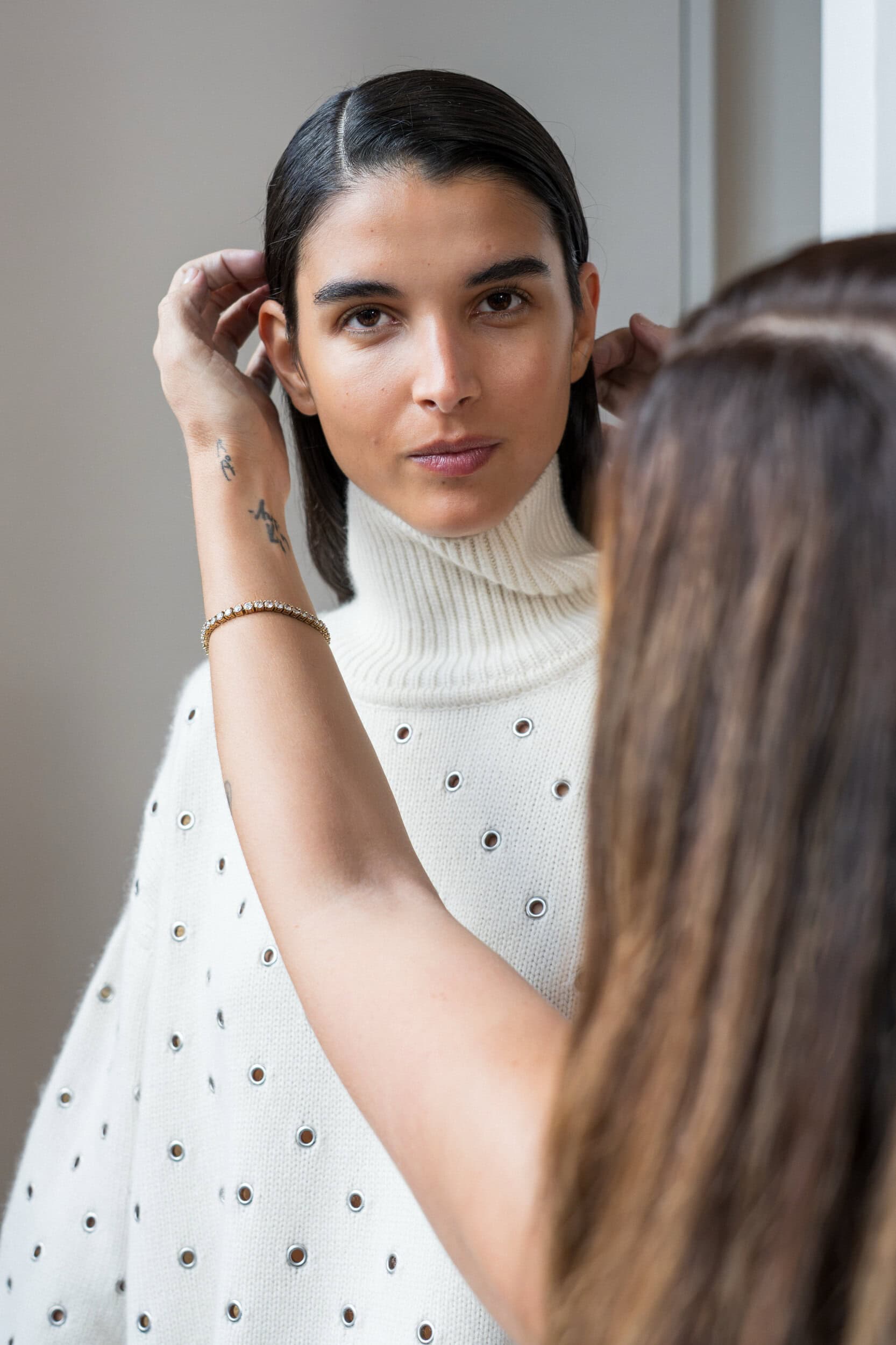 Brandon Maxwell Spring 2027 Fashion Show Backstage